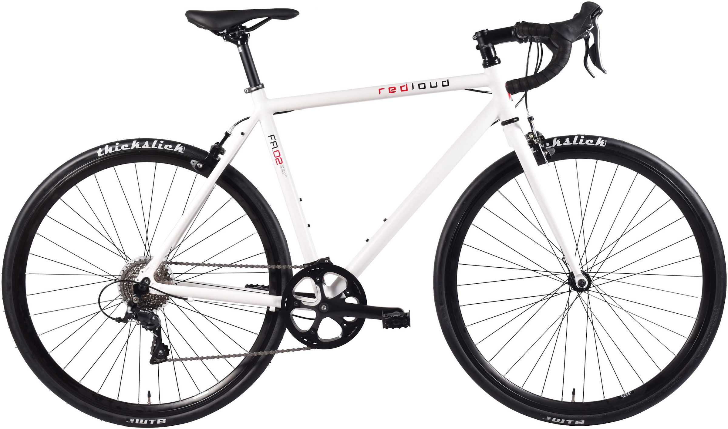 REDLOUD Rennrad »FA.02«, 8 Gang, Shimano, Shimano Sora Schaltwerk, Kettenschaltung