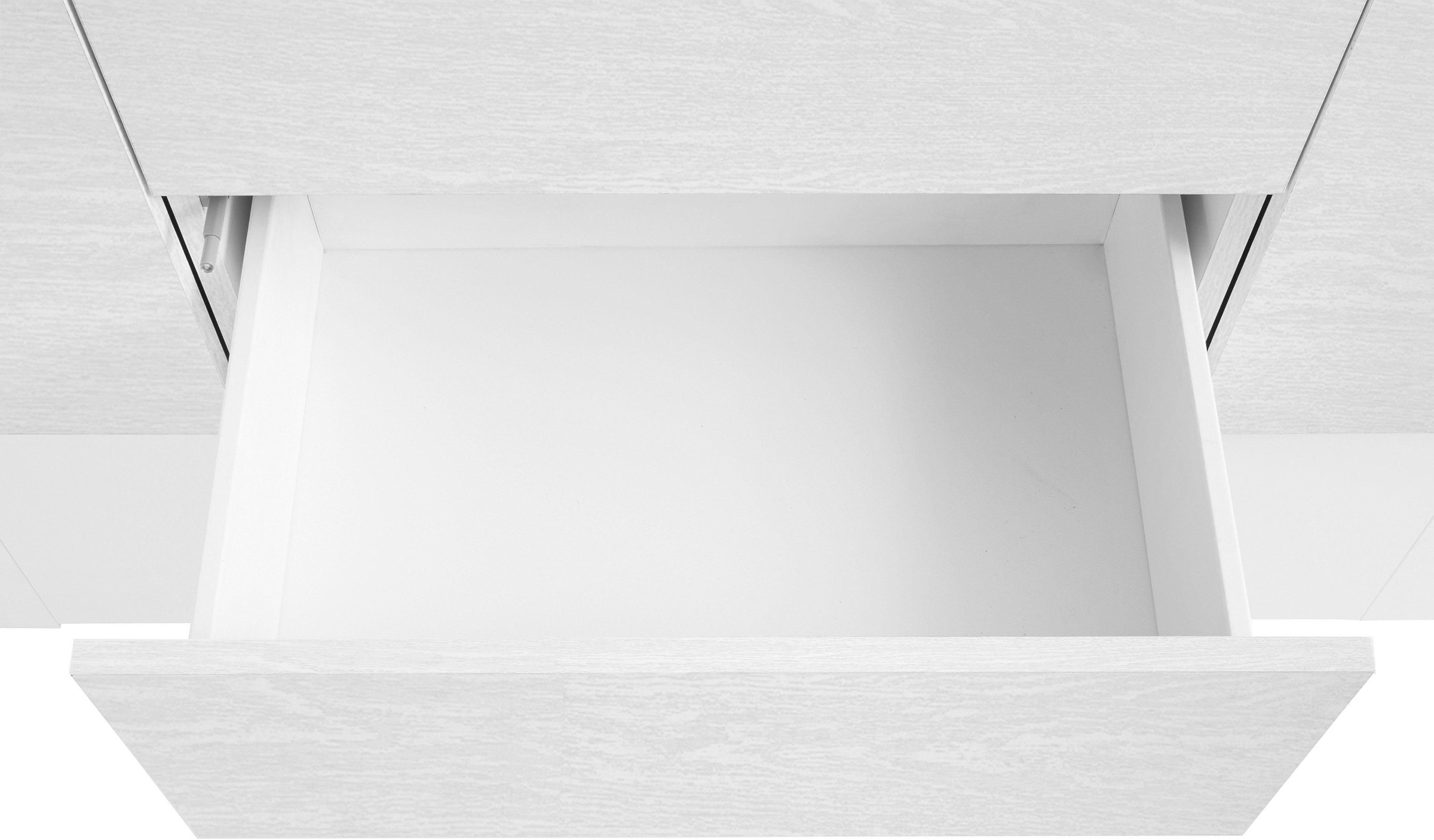 INOSIGN Sideboard »Coro, Kommode, Schrank, Kredenz, grifflos mit Einlegeböden«, 1 Klappe,4 Türen,2 Schubkästen Doppeltiefe, Breite 220