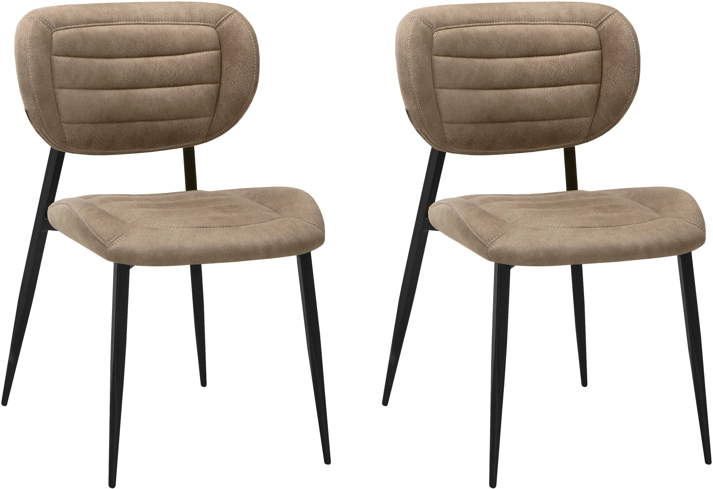 OMG Design Esszimmerstuhl »Rikki«, (Set), 2 St., Stoff, bequemer Polsterstu günstig online kaufen