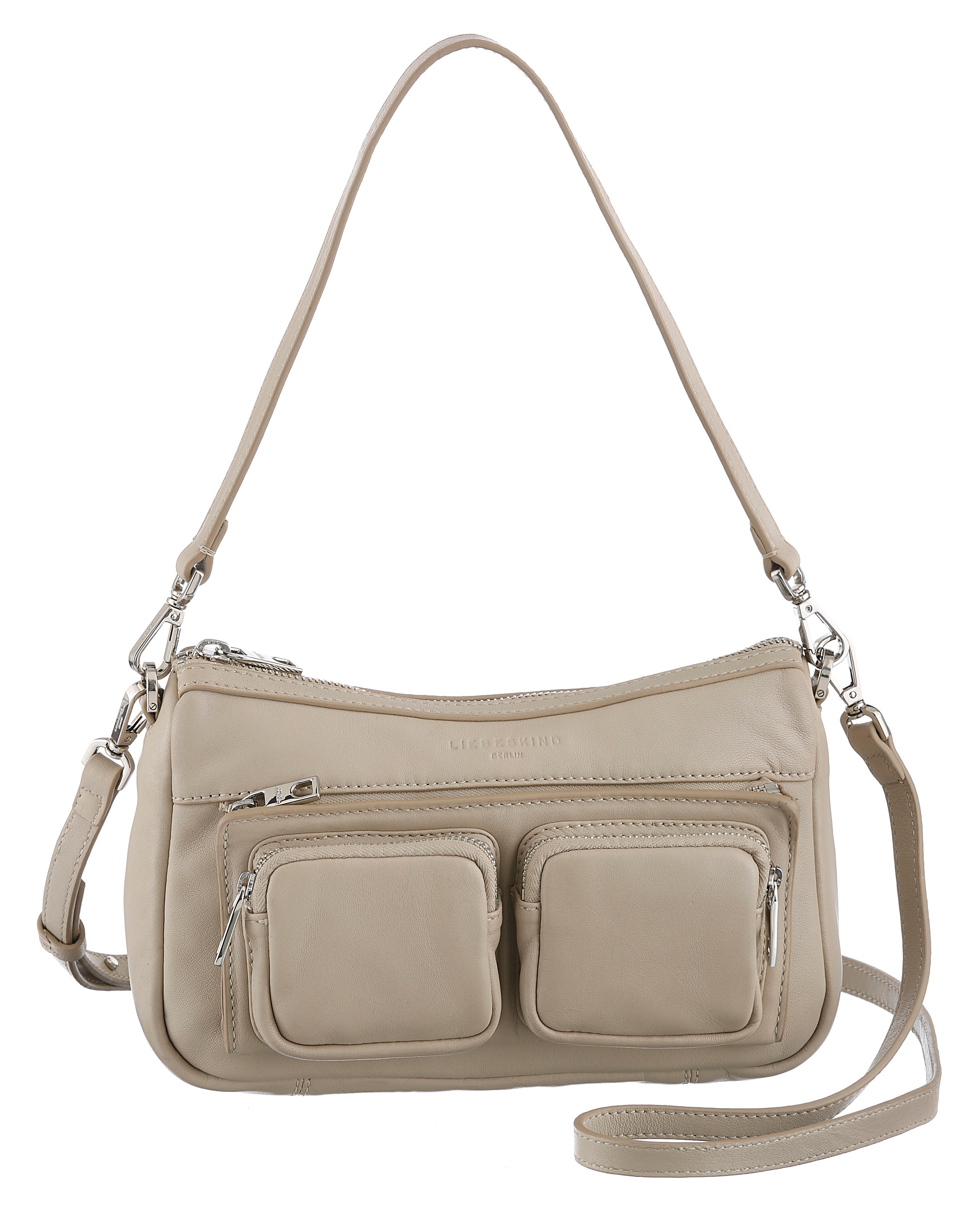 Liebeskind Berlin Hobo »Hobo MAIA SHEEP NATURAL«, Henkeltasche, Schultertasche, Handtasche Damen