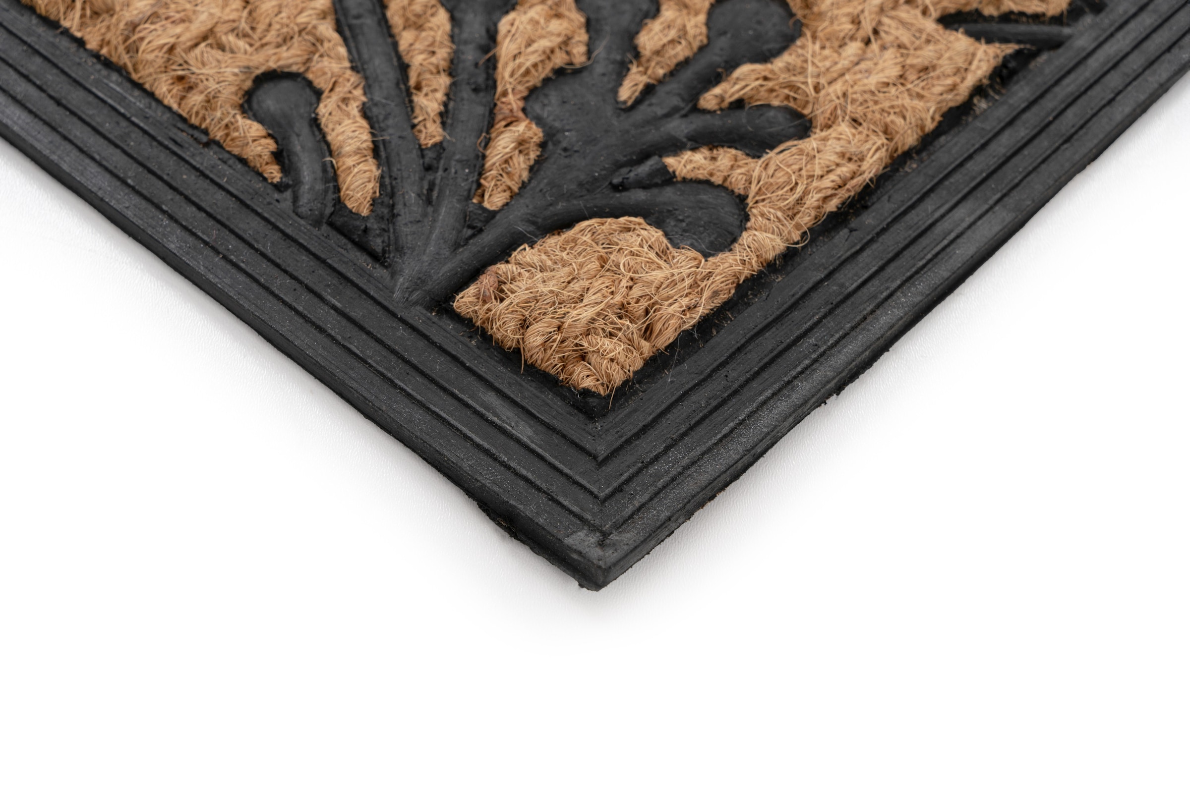 Kayoom Fußmatte »Entry 125« rechteckig 11 mm Höhe Türmatte, Kokos Gummi, Eingang, Welcome