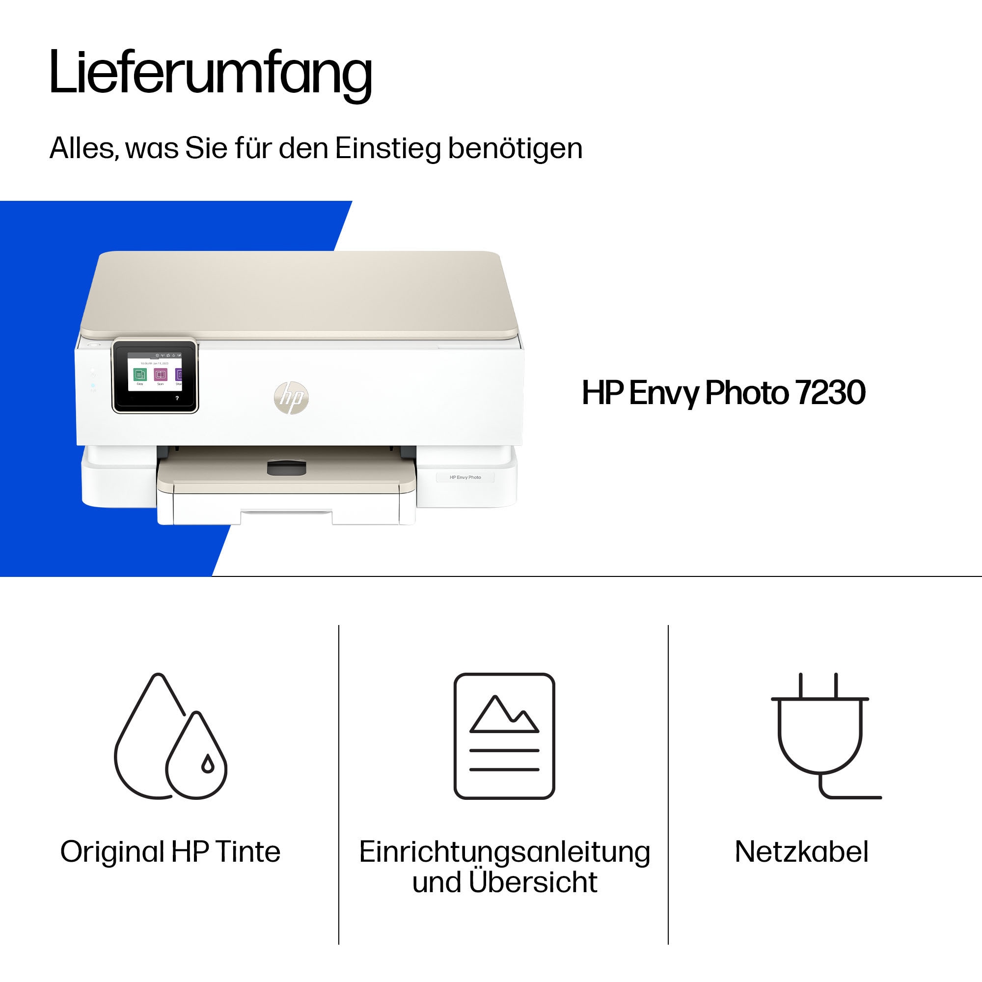 HP Multifunktionsdrucker »Envy Photo 7230«