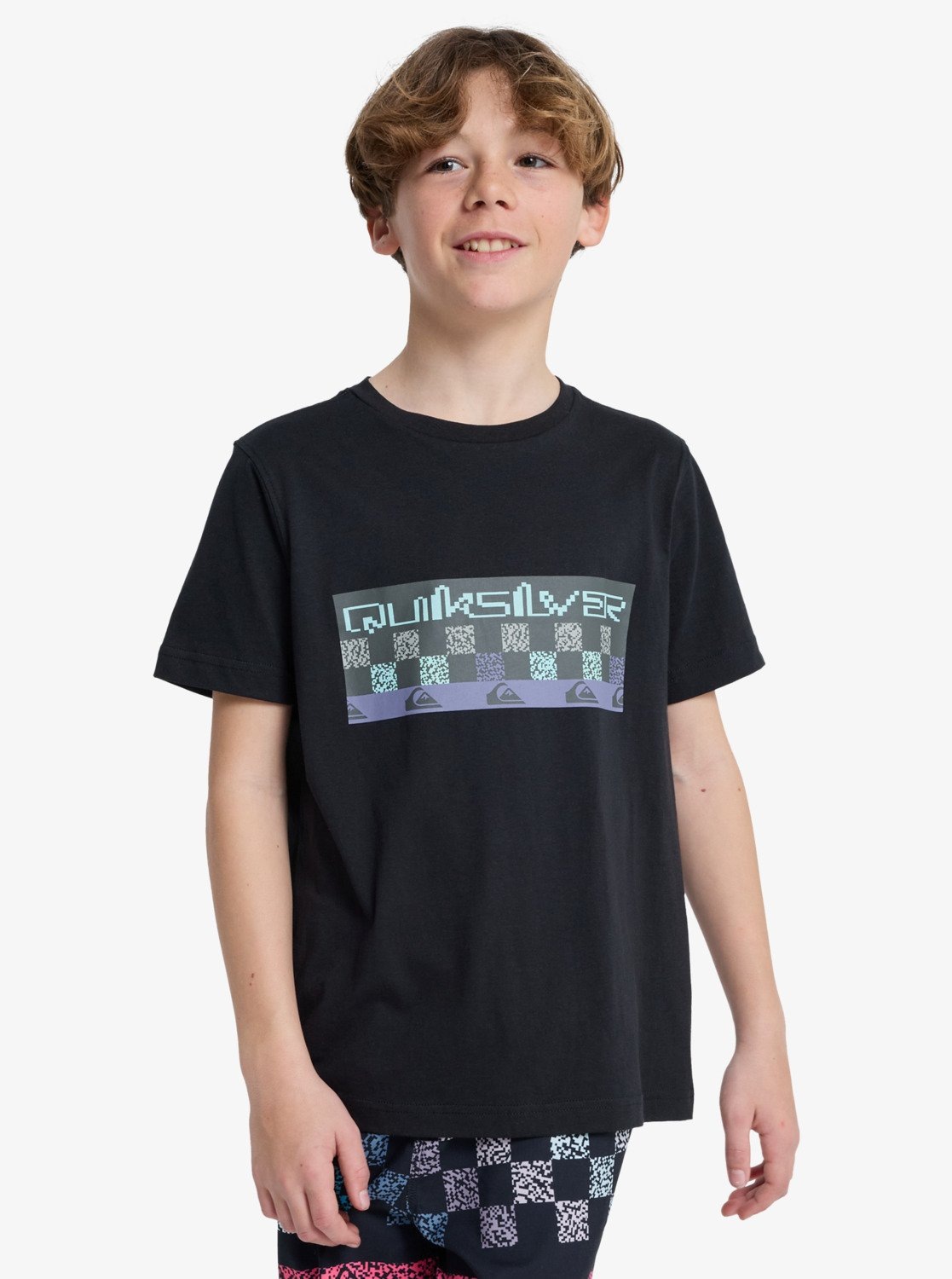 Quiksilver T-Shirt »NEXT GEN SHORT SLEEVE« Kurzarm-Design, für Kinder von 10 bis 16 Jahren, aus Baumwolle