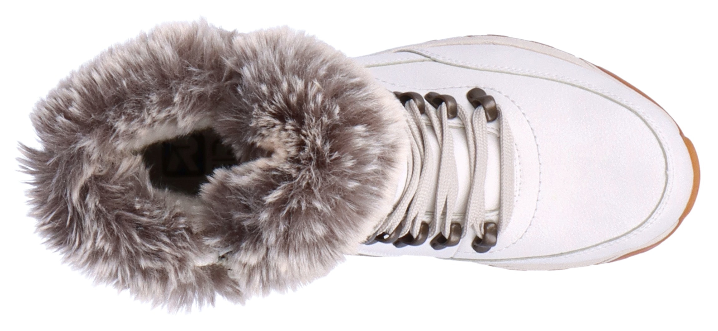 Rieker EVOLUTION Winterboots, Hightop Sneaker, Schnürboots, Winterschuh mit Lammwollfutter