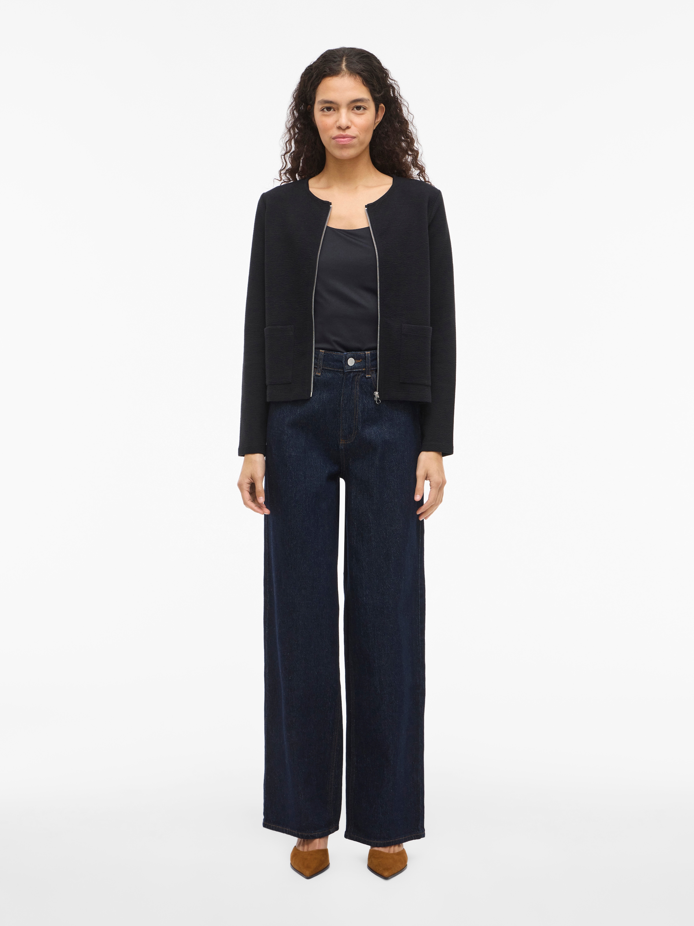 Vila Kurzblazer »VIGARDEN L/S SHORT CARDIGAN - NOOS«