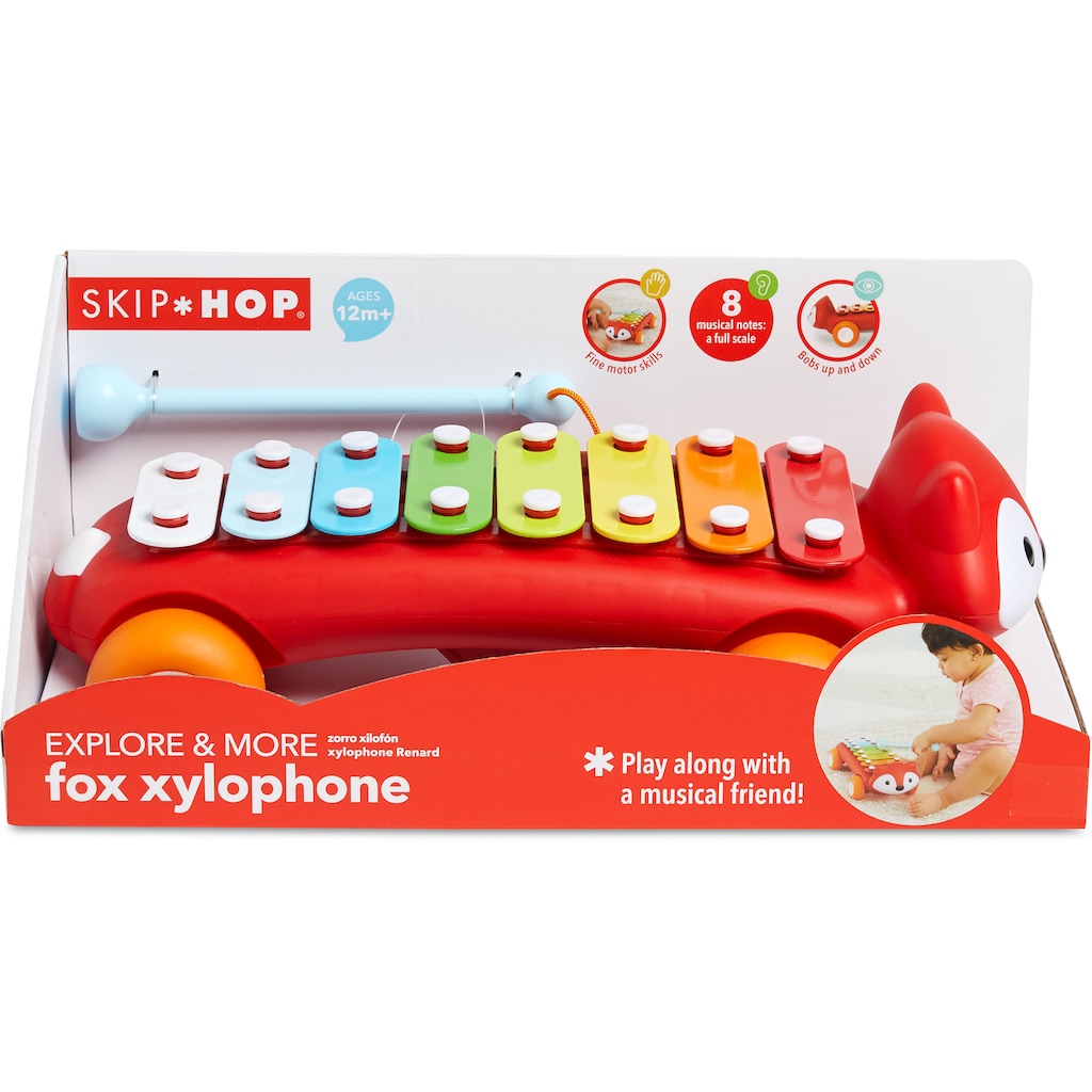 Skip Hop Spielzeug-Musikinstrument »Explore & More Xylophon Fuchs«