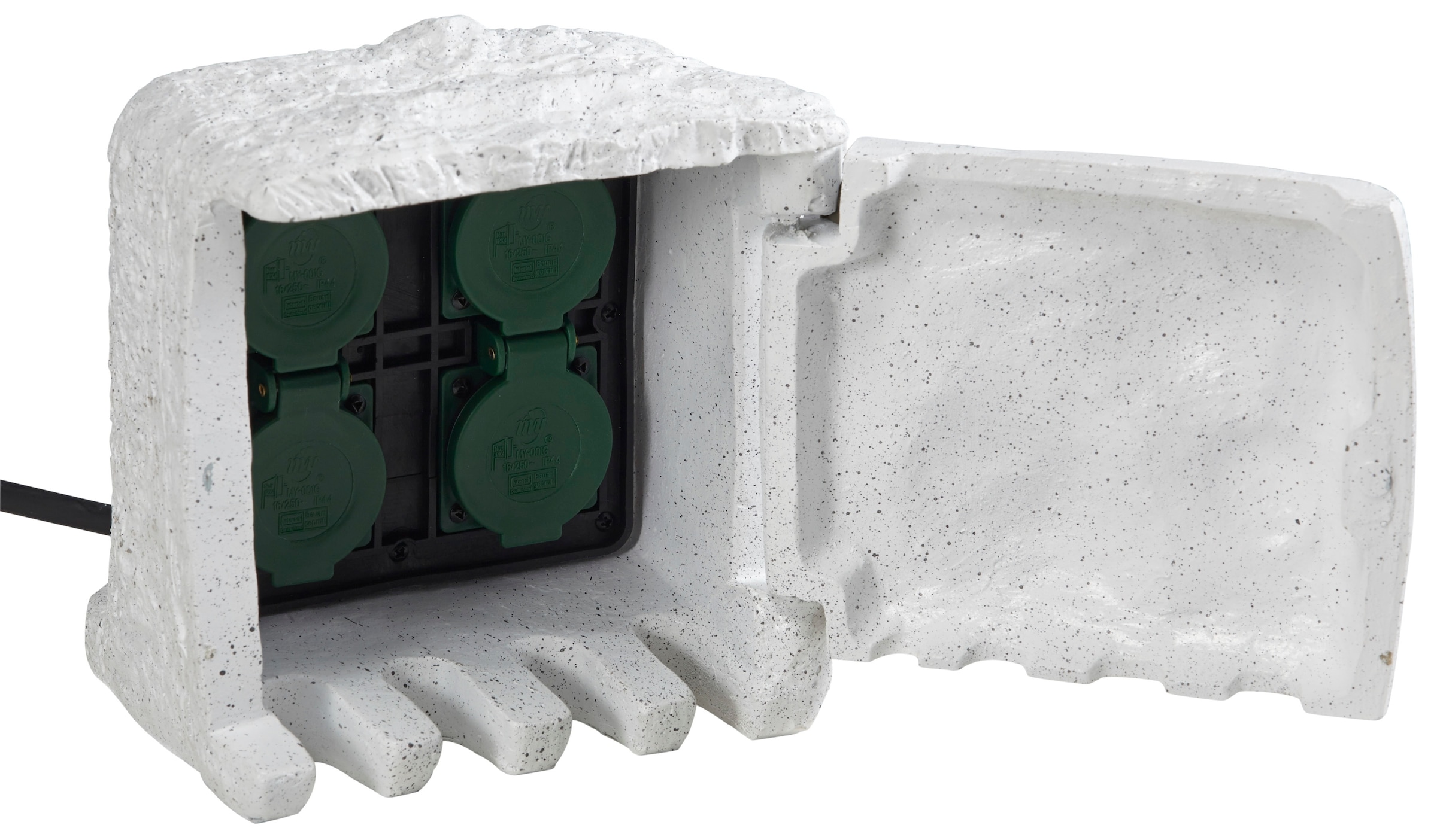 Ubbink Gartensteckdose »Stone Decor« mit 4 Steckdosen