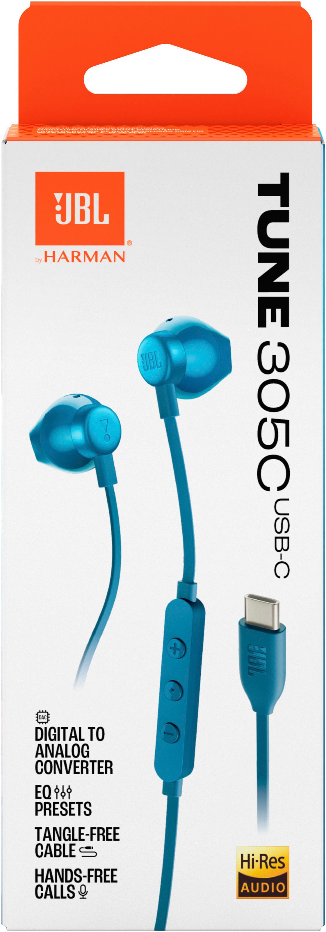 JBL In-Ear-Kopfhörer »Tune 305C«, Freisprechfunktion-Freisprechfunktion