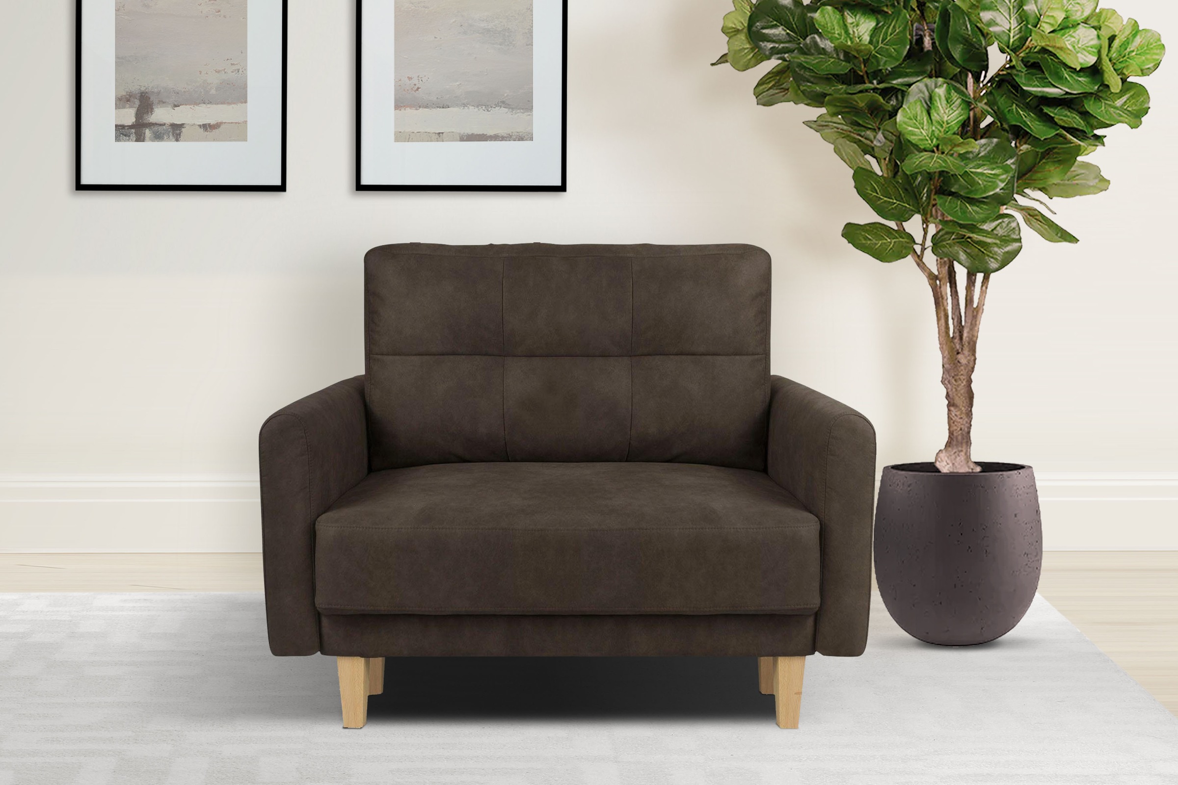 Home affaire Sessel »TRIPLO Relaxsessel mit Wellenunterfederung, Maße B/T/H günstig online kaufen