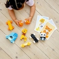 LEGO® Konstruktionsspielsteine »Mein erster Tierzug (10955), LEGO® DUPLO® Creative Play«, (15 St.), Made in Europe