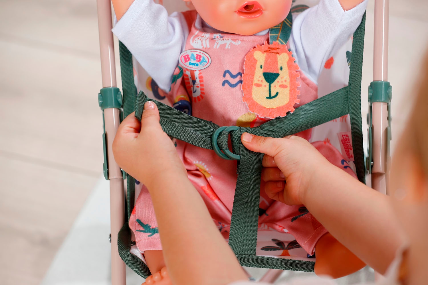 Baby Born Puppenbuggy »Dschungel-Design«, mit Tasche
