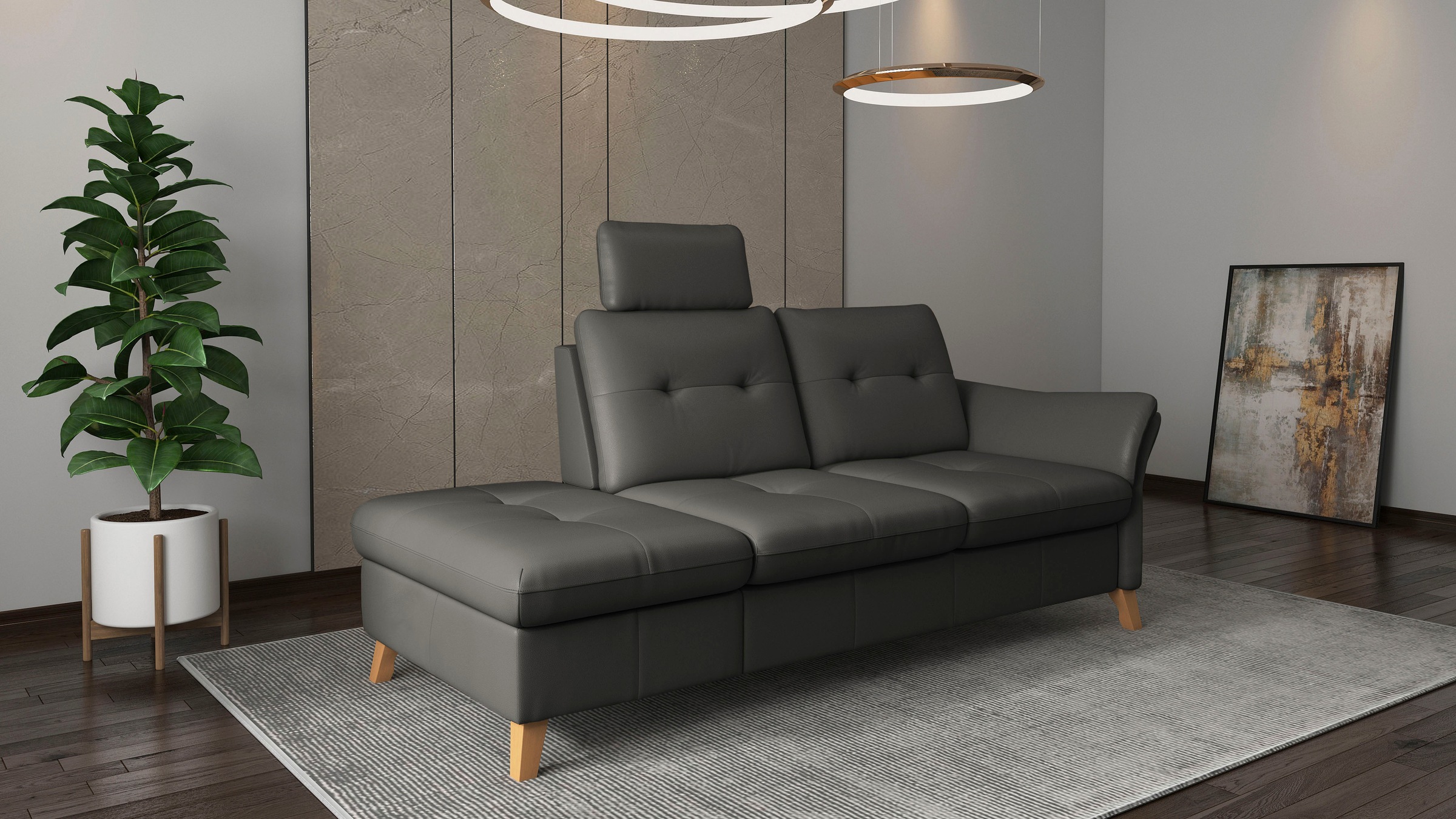 sit&more Recamiere "Göteborg", inklusive Federkern günstig online kaufen