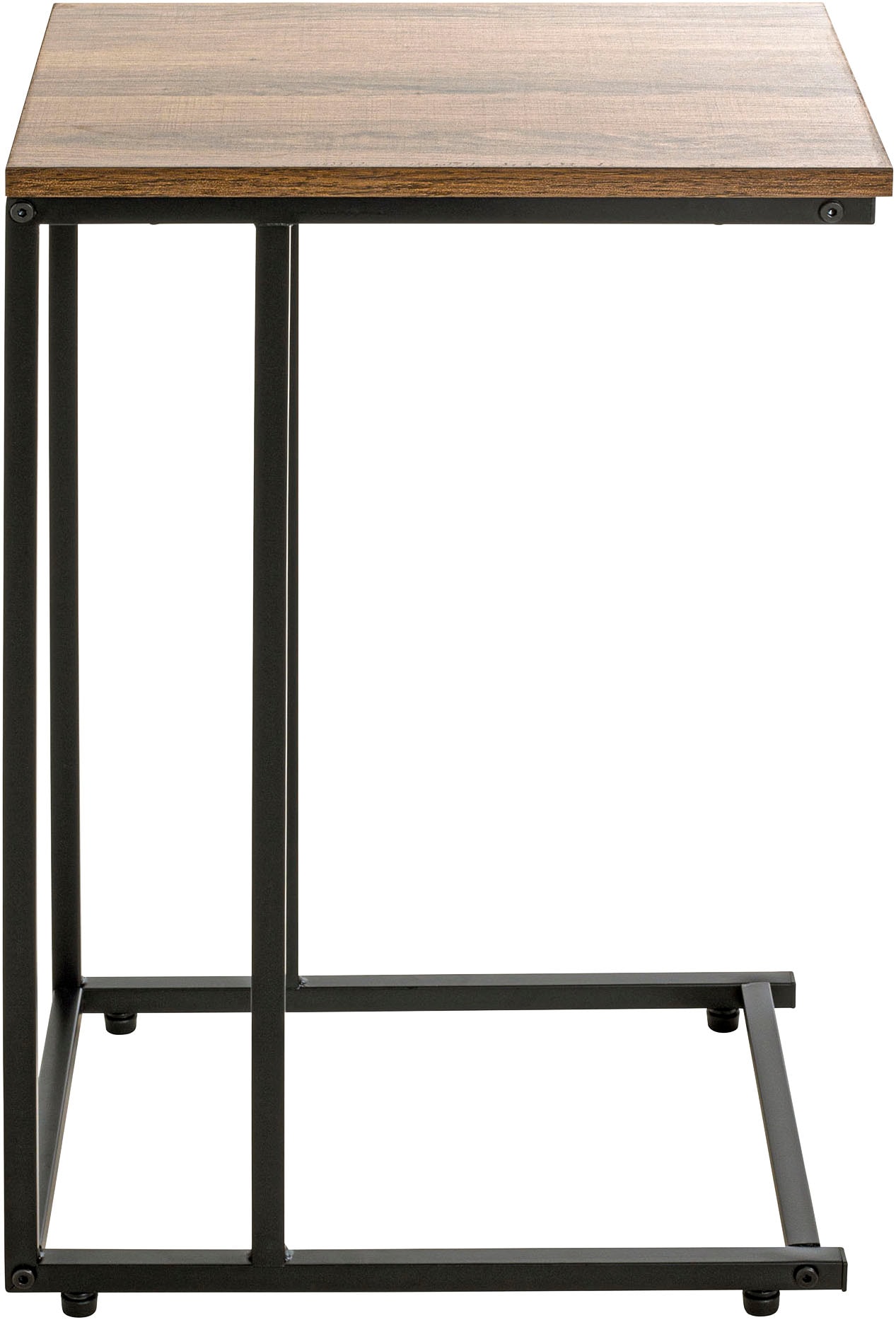 HAKU Beistelltisch »Rollwagen, Trolley« 1 Stk. tlg. rechteckig - aus Metall Schwarz B/T/H 30/40/67 cm