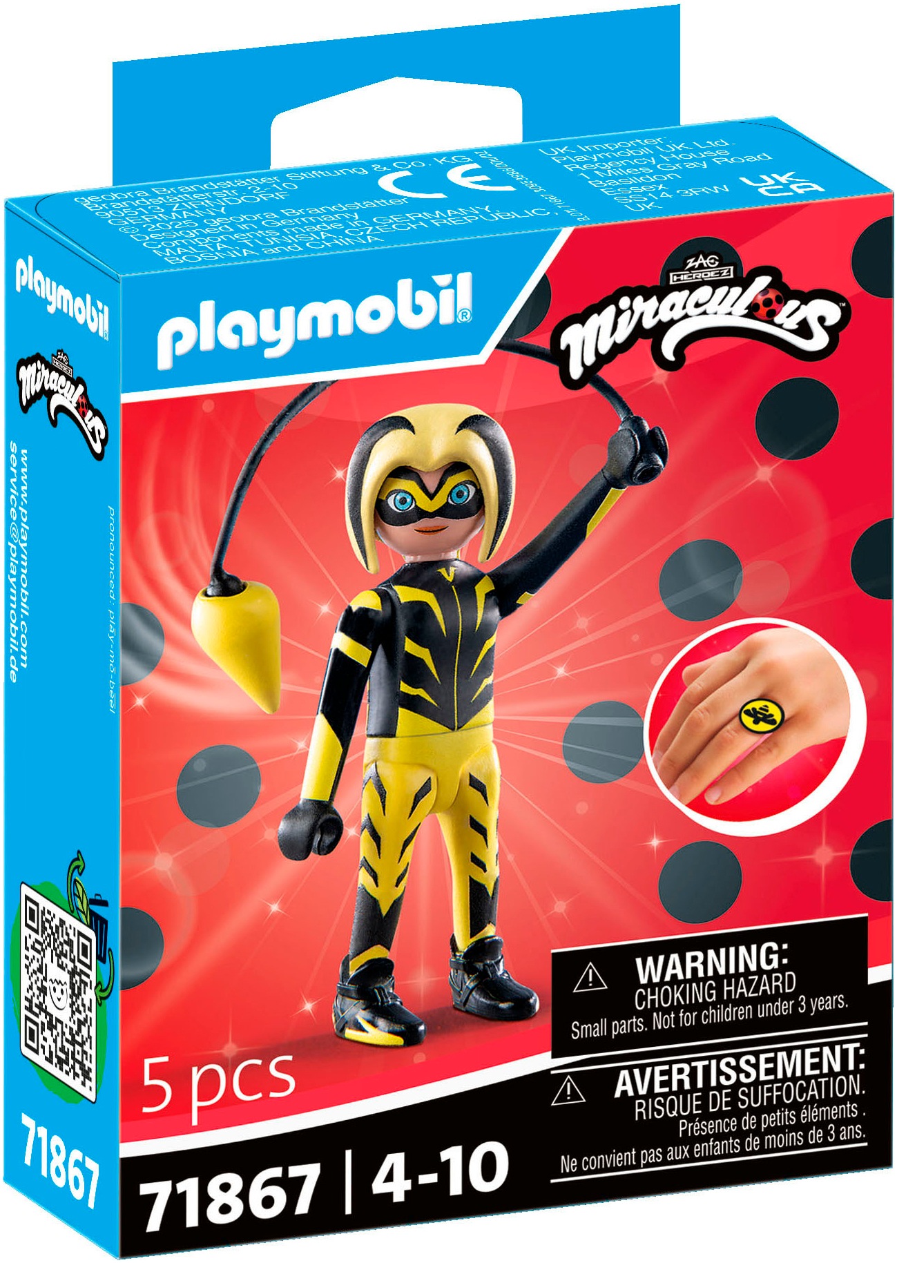 Playmobil® Konstruktions-Spielset »Miraculous: Vesperia (71867)«, (5 St.), Made in Europe