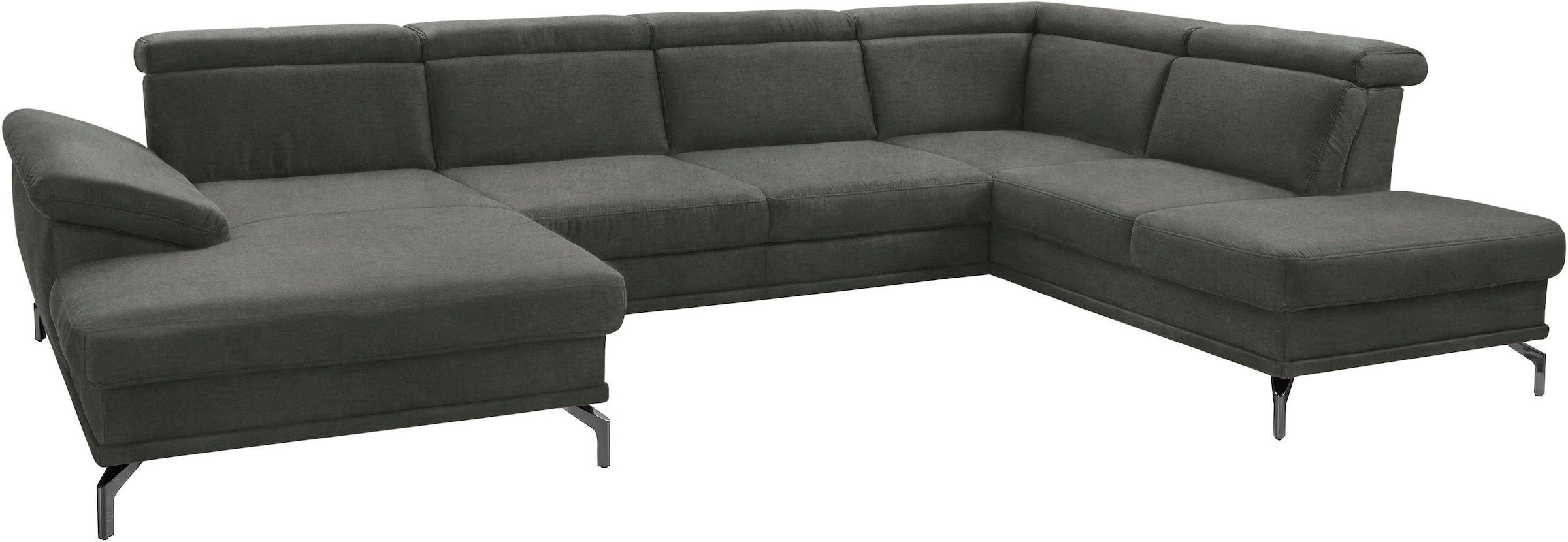 sit&more Wohnlandschaft »Scorpio U-Form« inklusive Sitztiefenverstellung, m günstig online kaufen