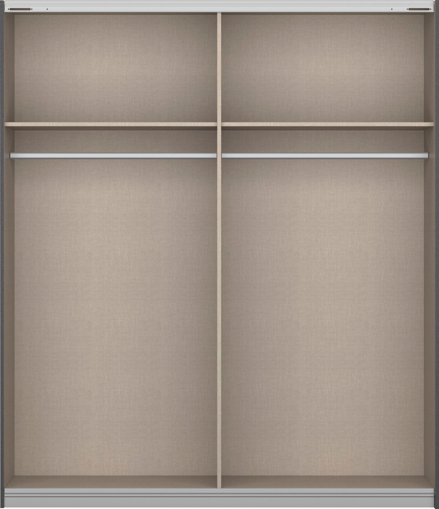 rauch Schwebetürenschrank »Kleiderschrank Schrank Garderobe Wäscheschrank Ankleide MALIBU« in 5 Breiten, Höhe 210 cm,  mit großflächigen Türen, großzügiger Stauraum MADE IN GERMANY