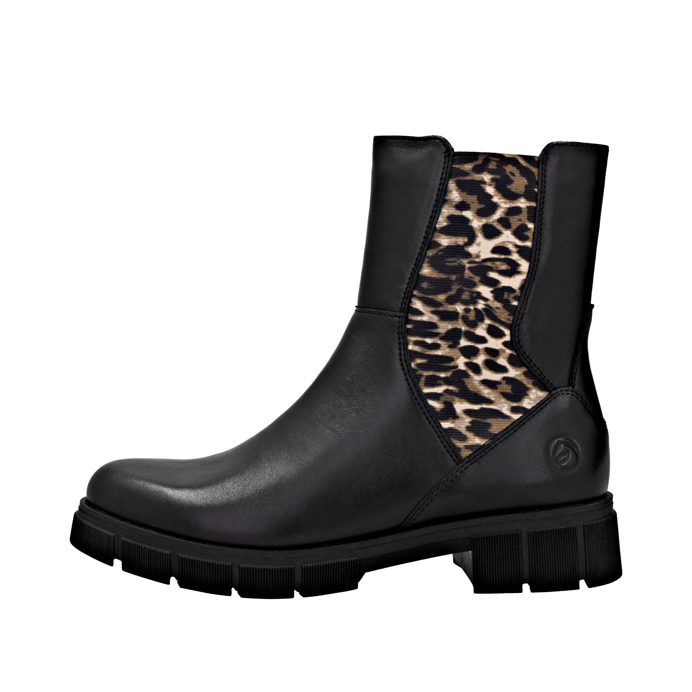 Remonte Chelseaboots »Elisabeth Hurley-Collection«, Boots, Stiefelette, Profilsohle und Innenreißverschluss