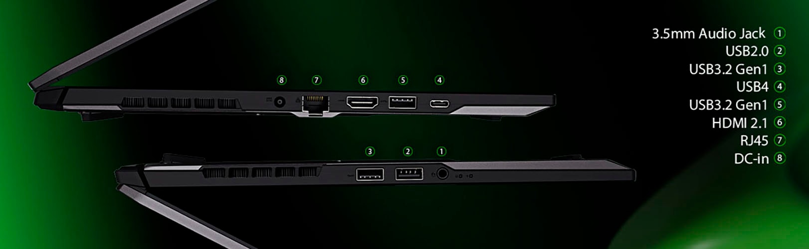 Gigabyte Gaming-Notebook »AERO X16 1VH93DEC64AH«, 40,6 cm, / 16 Zoll, AMD, Ryzen™ AI 7, GeForce RTX 5060, 1000 GB SSD