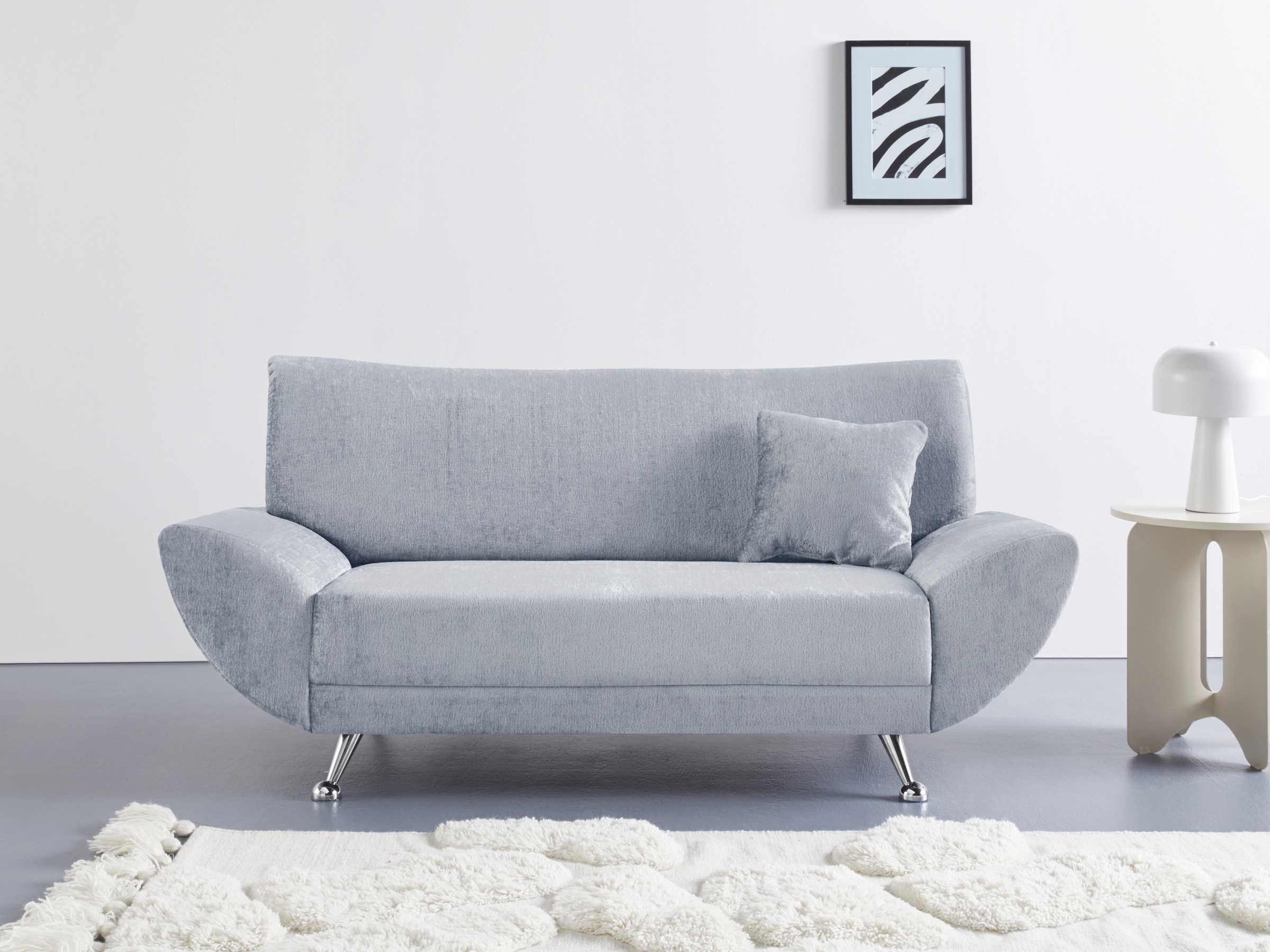 INOSIGN 2-Sitzer »Saltare, elegant und komfortabel, toller Designfuß«