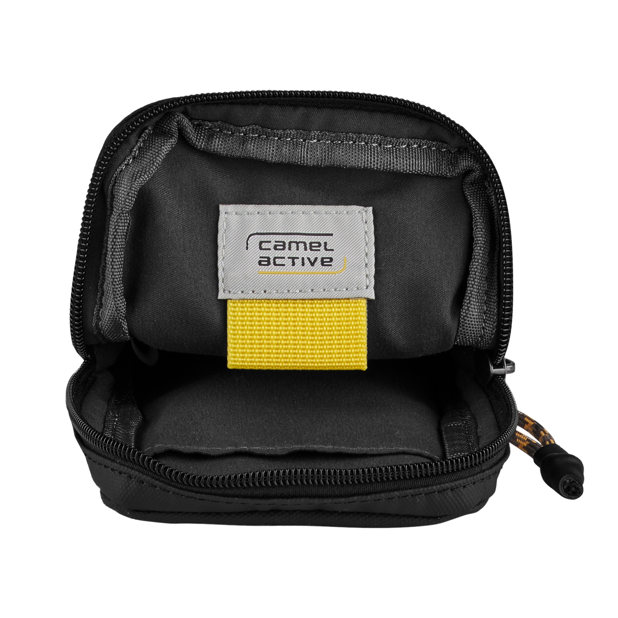 camel active Handytasche »Explore«, wasserabweisendes recyceltes Nylon und reflektierende Reißverschlüsse