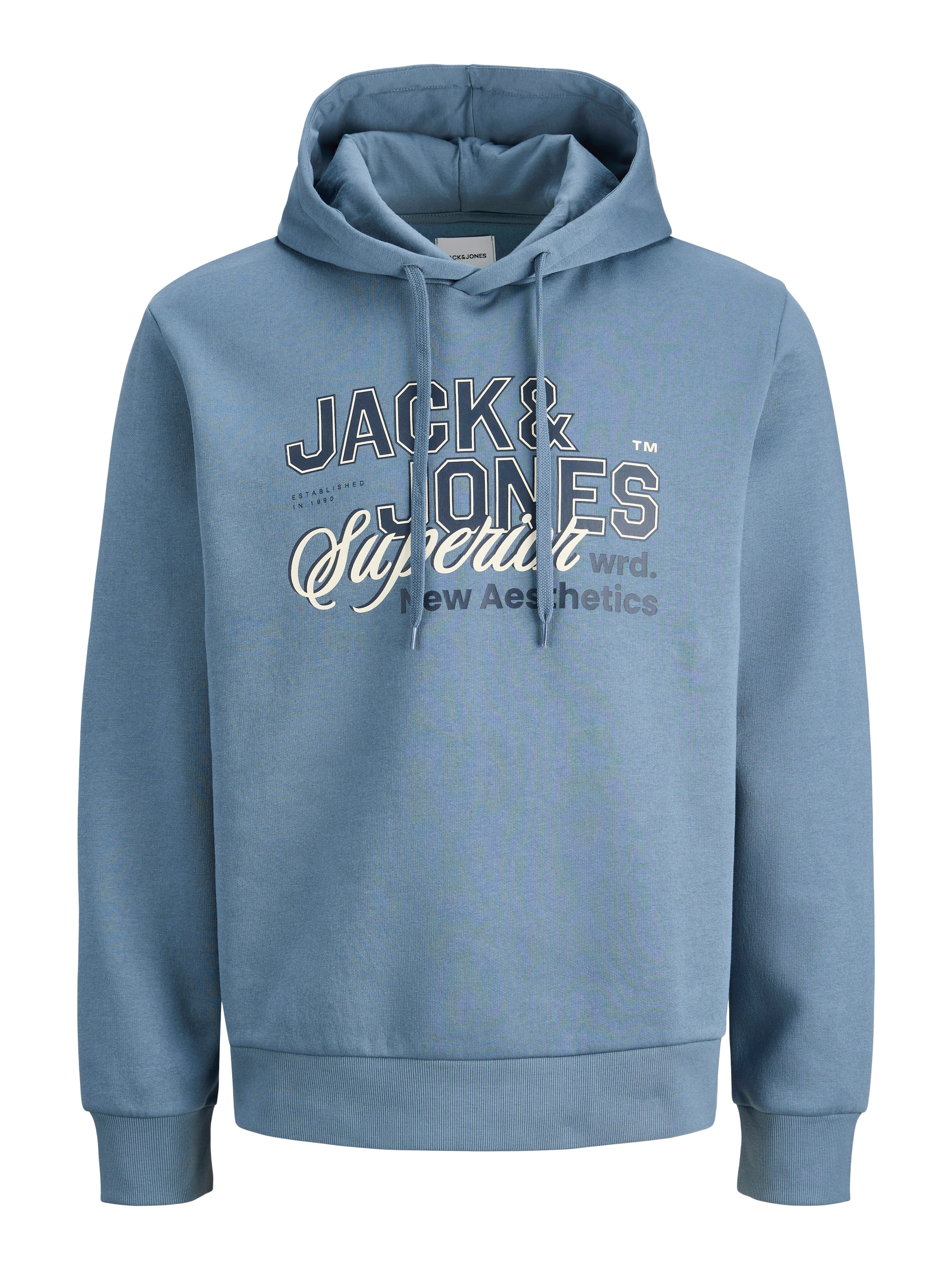 Jack & Jones PlusSize Hoodie »JJELOGO SWEAT HOOD 2 COL 24/25 NOOS PLS«, mit Logo Frontprint
