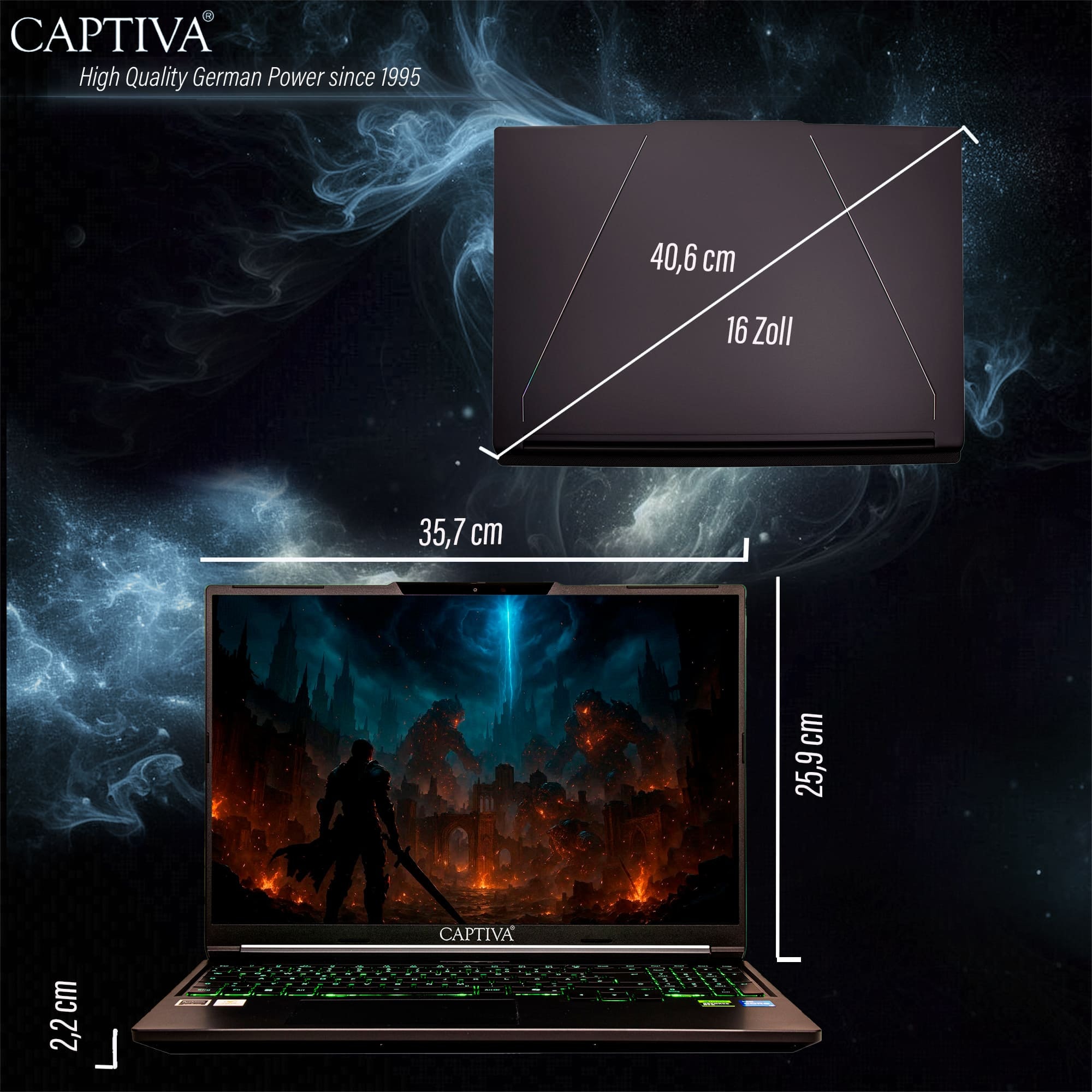 CAPTIVA Gaming-Notebook »Advanced Gaming I97-826CH«