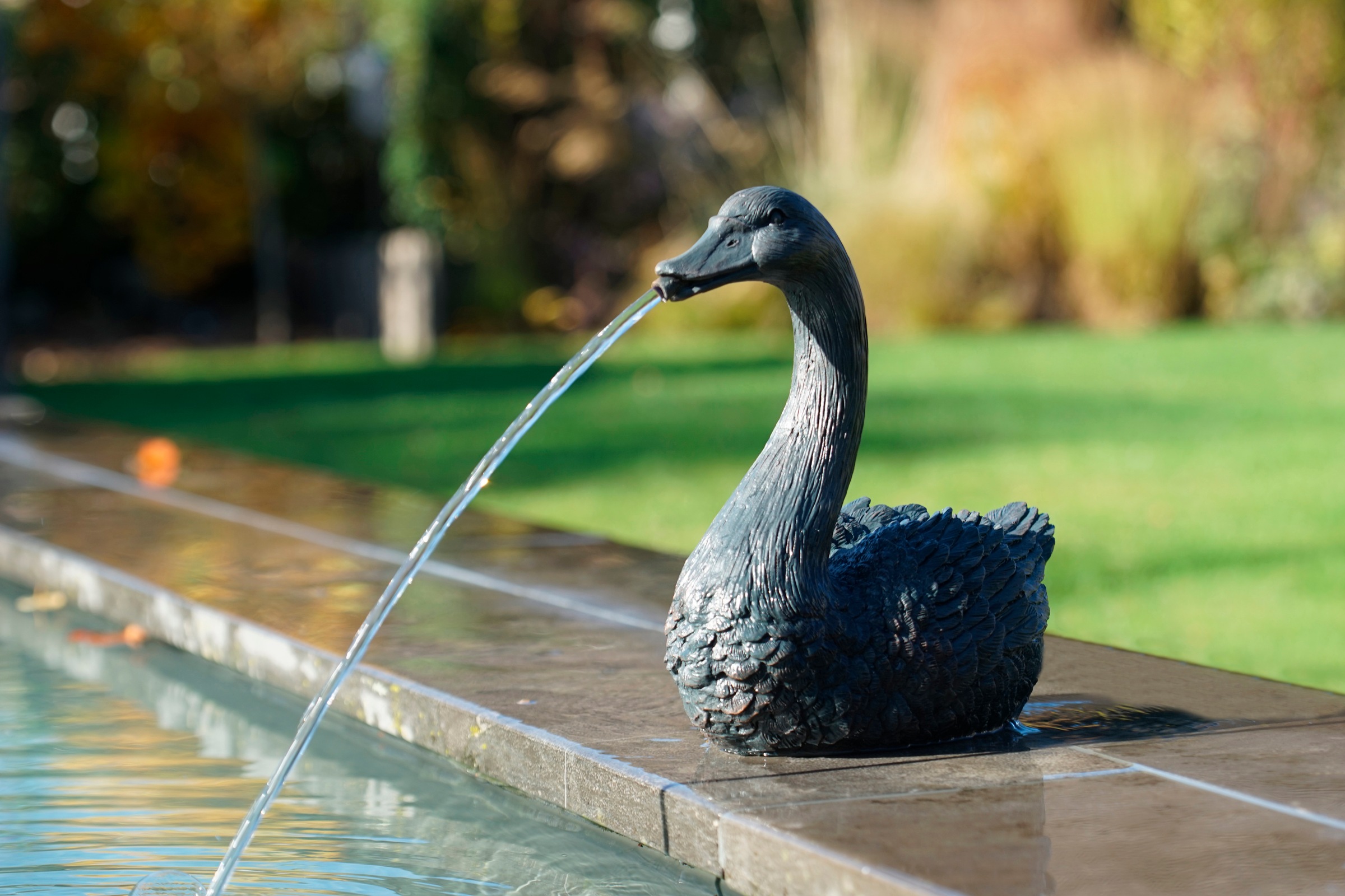 Ubbink Wasserspeier »Schwan«, BxLxH: 14x27x27 cm