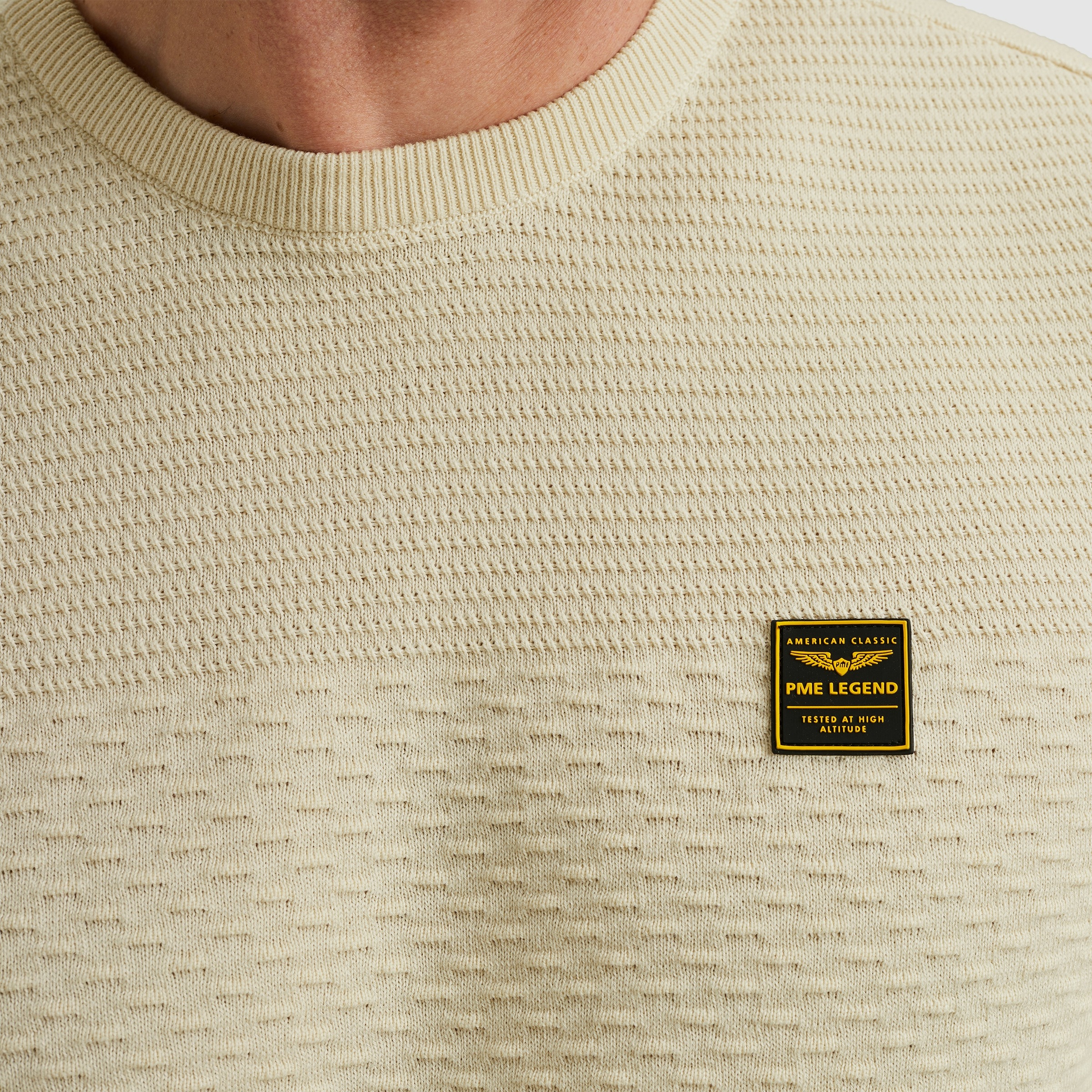 PME LEGEND Strickpullover mit Strick-Muster