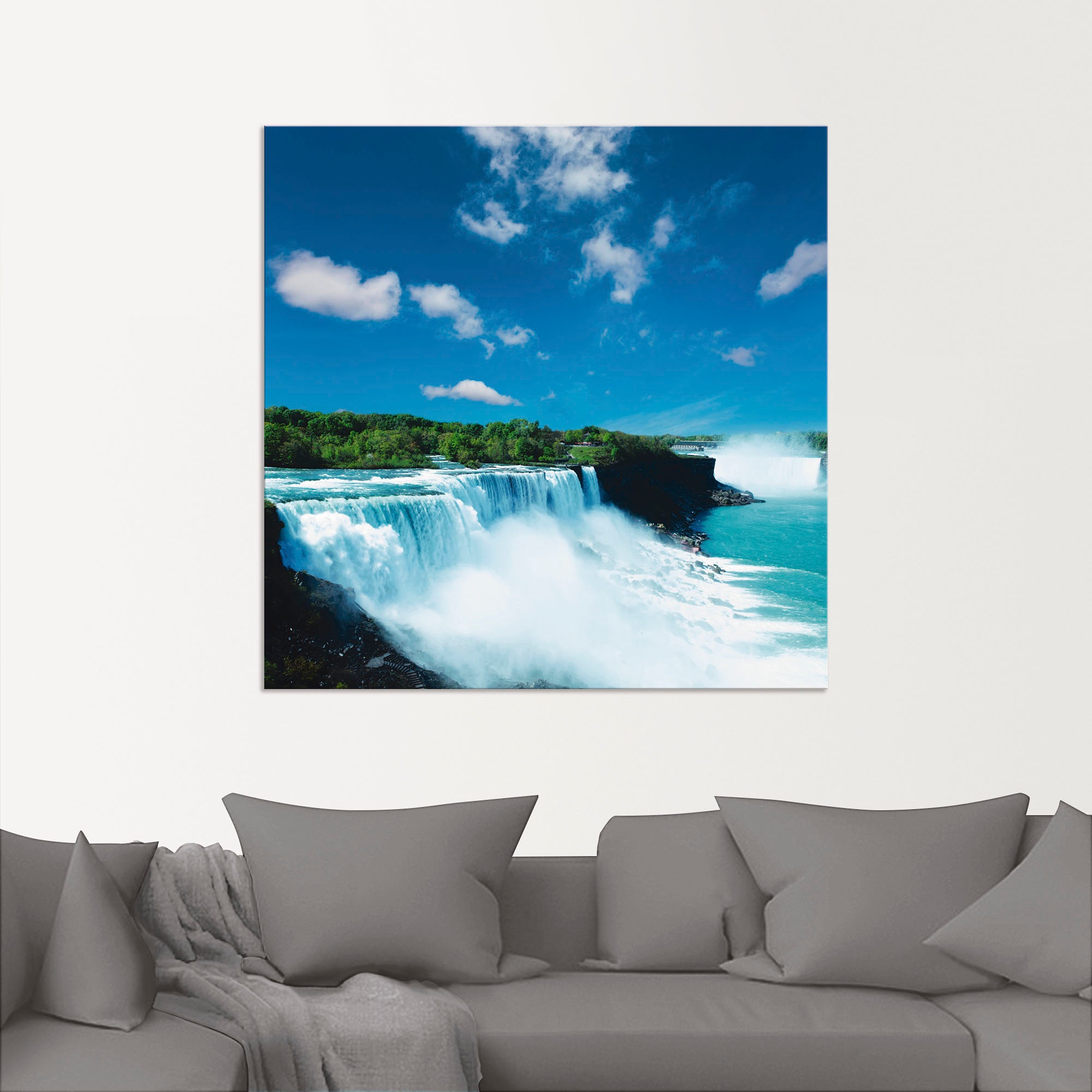 Artland Wandbild »Niagara«, Gewässer, (1 St.), als Alubild, Outdoorbild, Leinwandbild in verschied. Größen