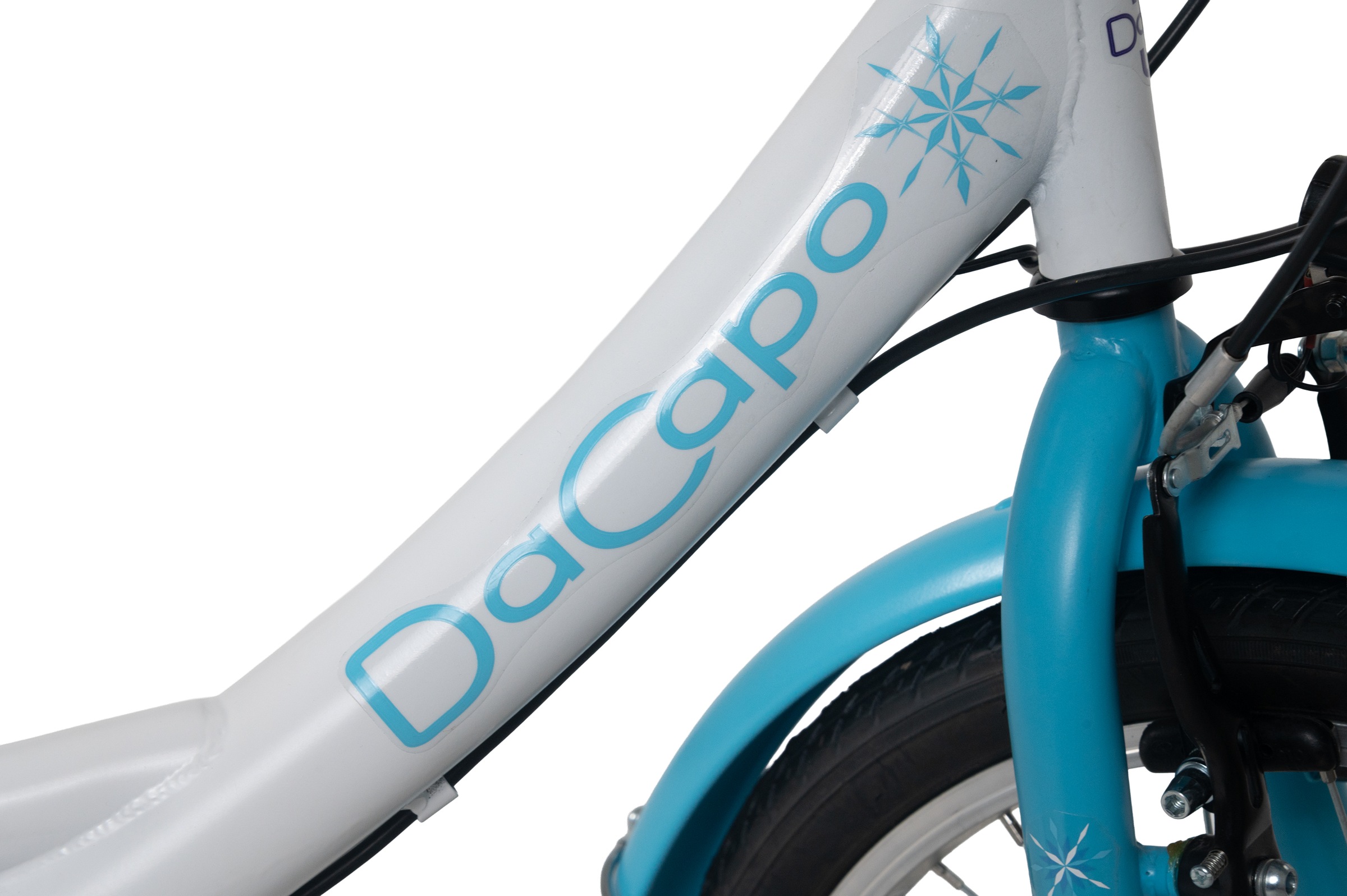 Dacapo Kinderfahrrad »DaCapo Kinderfahrrad 20'' Balloon blau 6 Gänge RH 34 cm« 6 Gang Shimano Tourney Schaltwerk Kettenschaltung