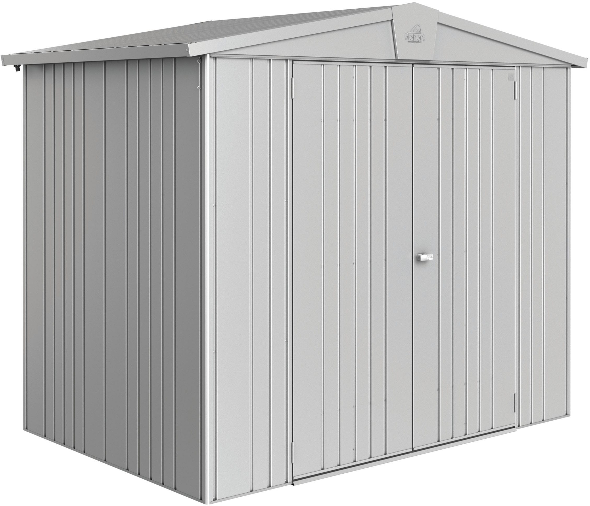 Biohort Gerätehaus »Europa Gr. 3, verschiedene Farben« Qualitäts-Geräteschuppen aus Metall