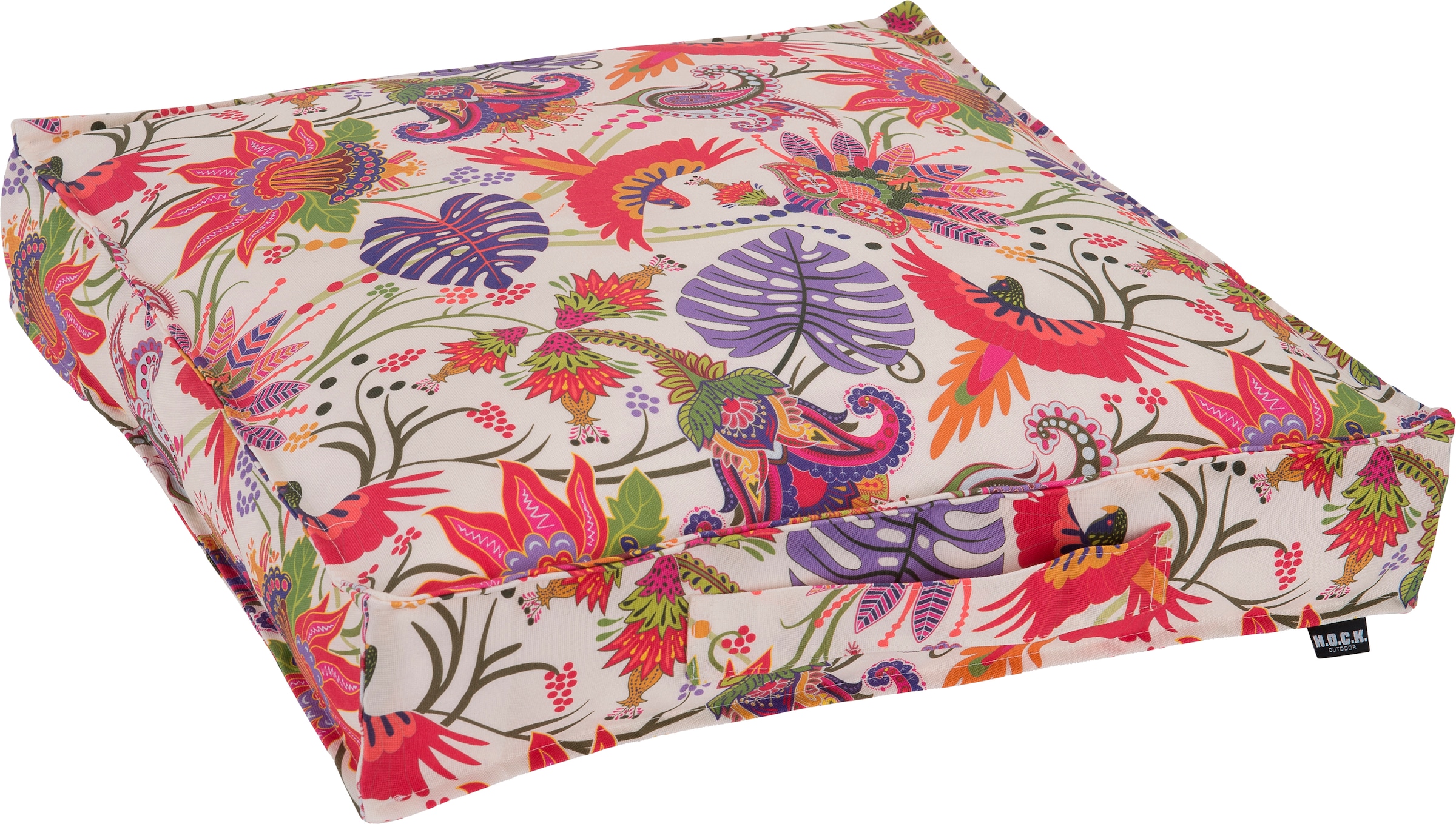 H.O.C.K. Stuhlkissen »Leila Garden«, Outdoor geeignet günstig online kaufen