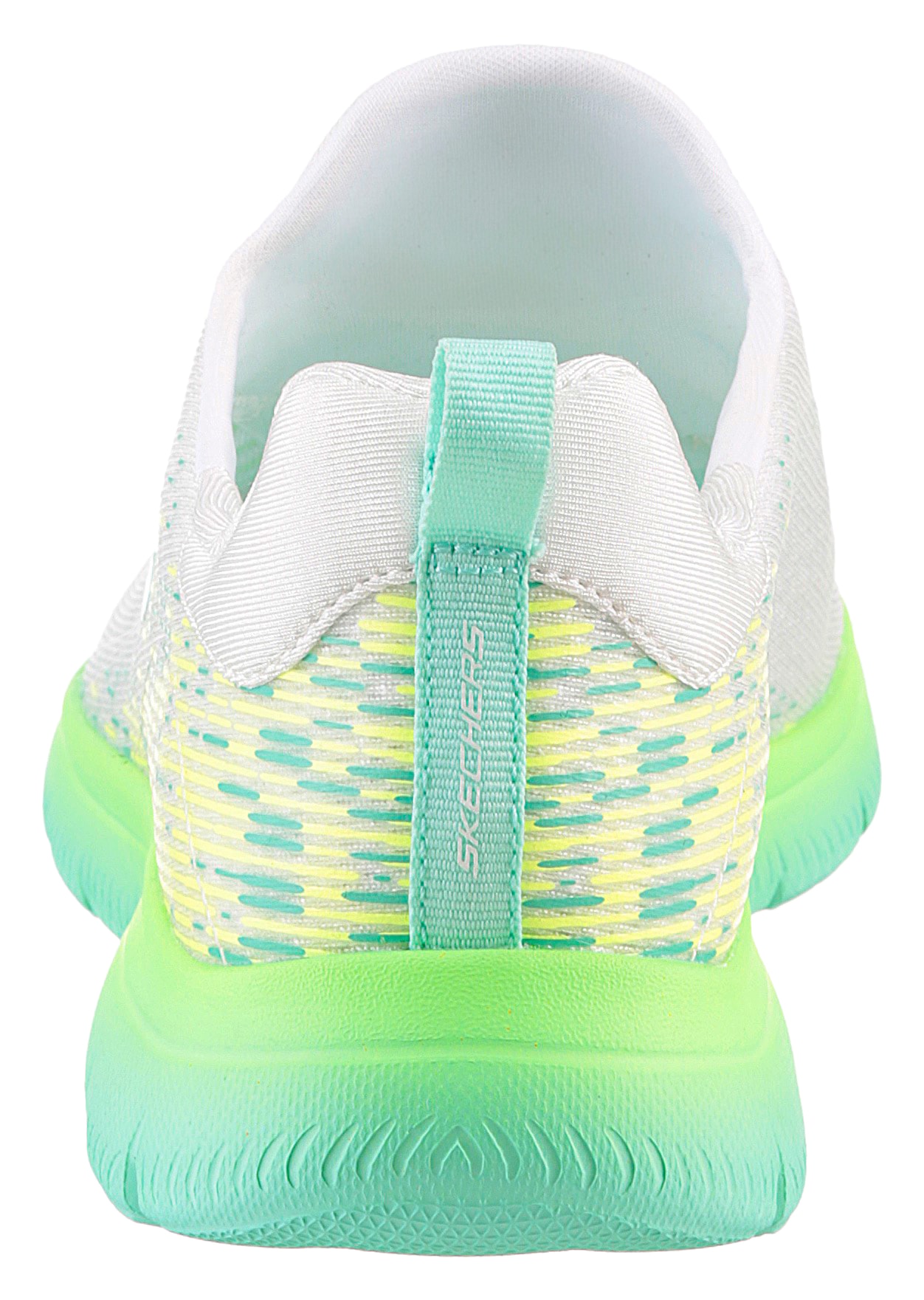 Skechers Slip-On Sneaker »SUMMITS«  , Trainingsschuh, Sneaker, Slipper, Halbschuh mit Bungee-Verschluss