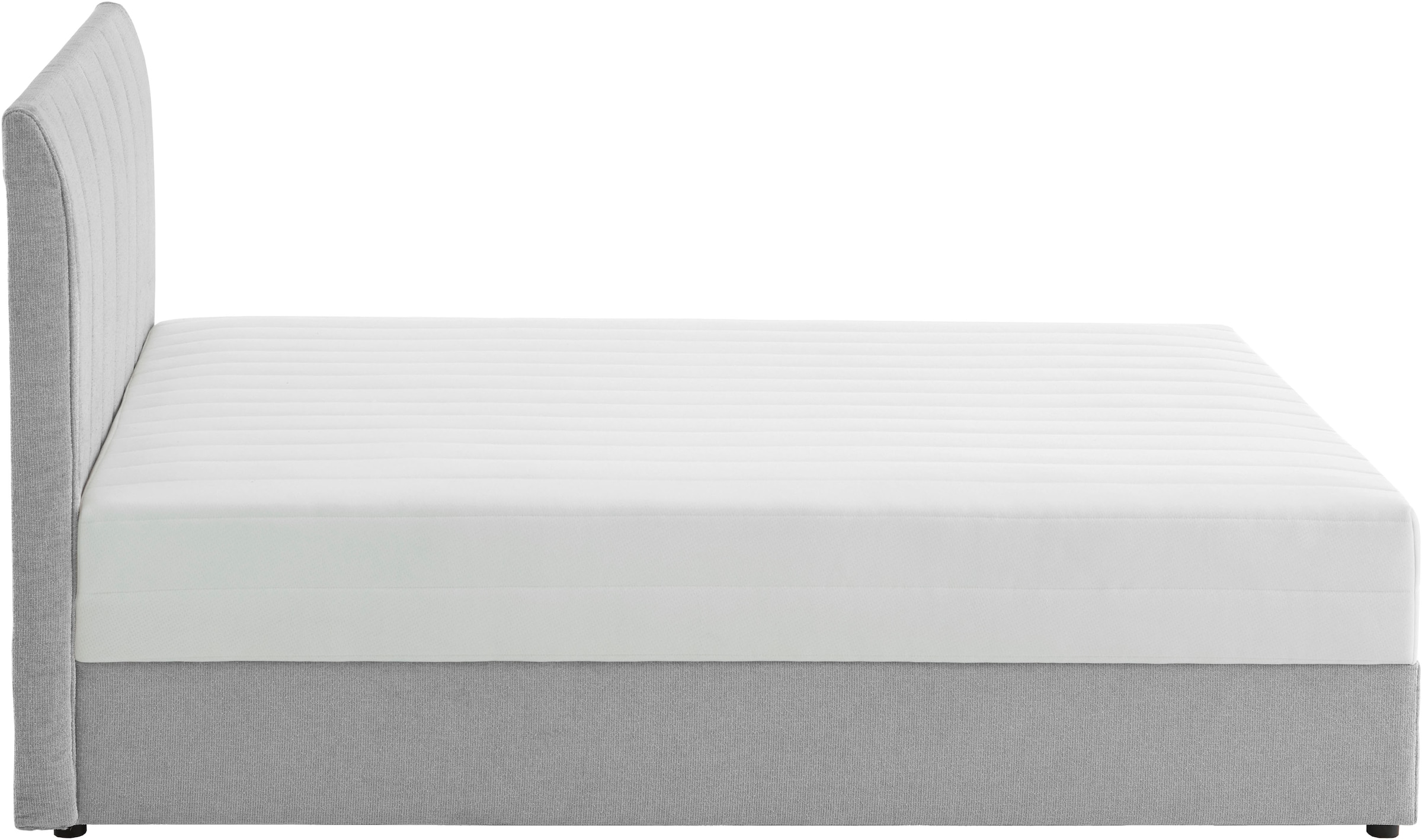 ATLANTIC home collection Boxbett »ALISIA« mit Taschenfederkern, Bettkasten und Kissenrolle im Originalbezug