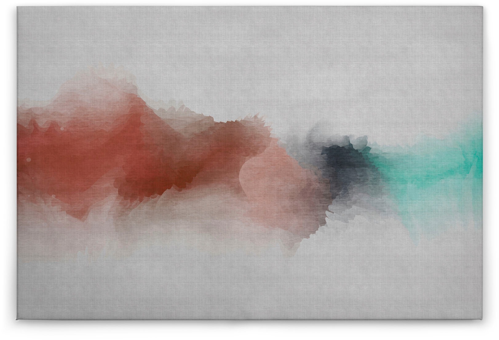 Bricoflor Wasserfarben Bild Im Grafik Stil Aquarell Leinwand Bild Im Modern günstig online kaufen