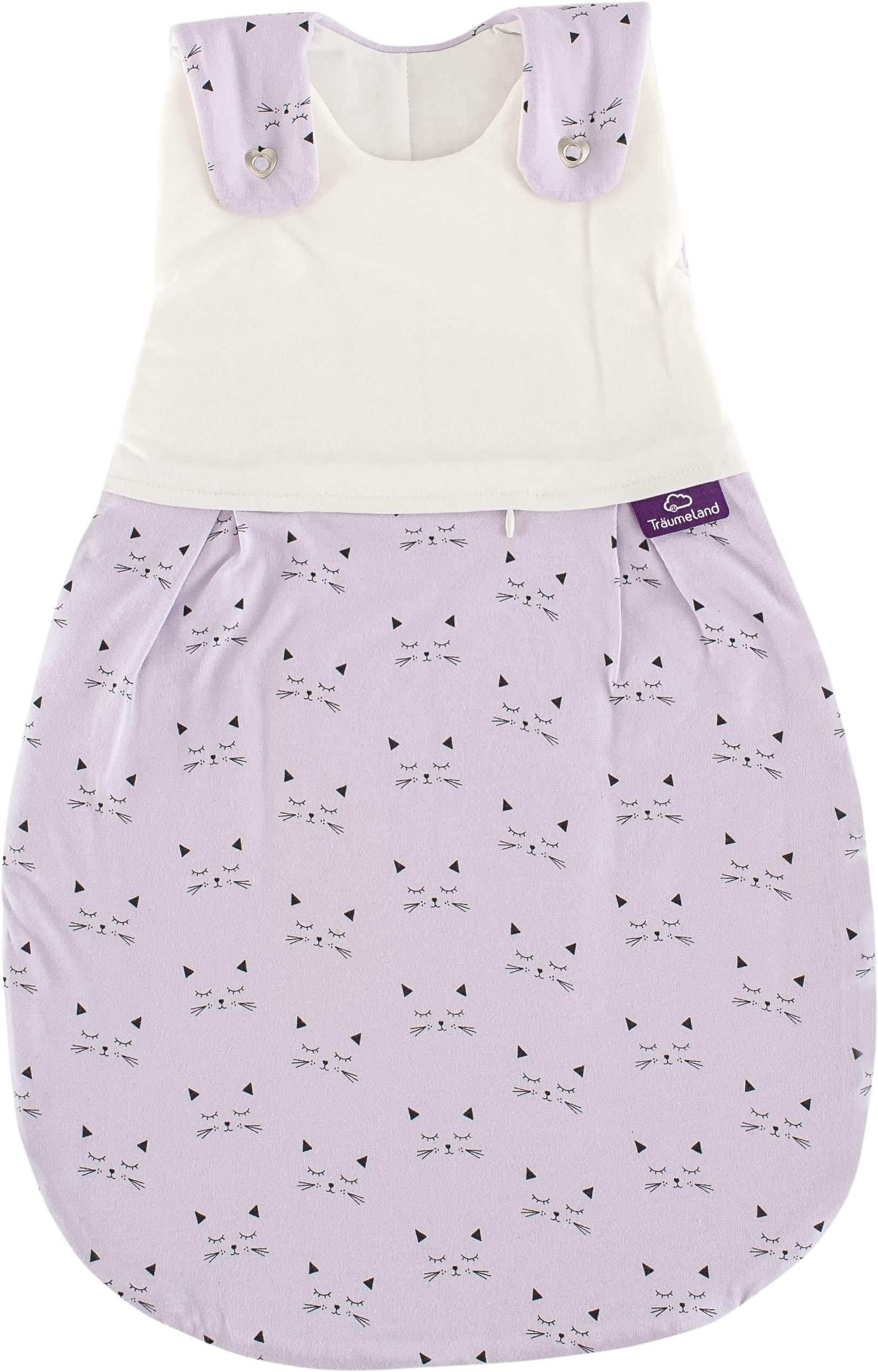 Träumeland Babyschlafsack »Außenschlafsack Schmusekatez« günstig online kaufen