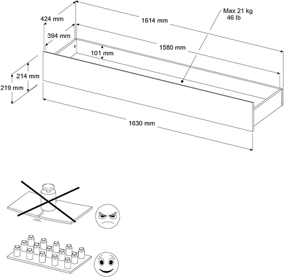 Parisot Stauraumbett »Shelter 12« 2 tlg. tlg.