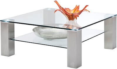 MCA furniture Couchtisch »Asta«, Glastisch mit Sicherheitsglas, belastbar bis 20 kg kaufen