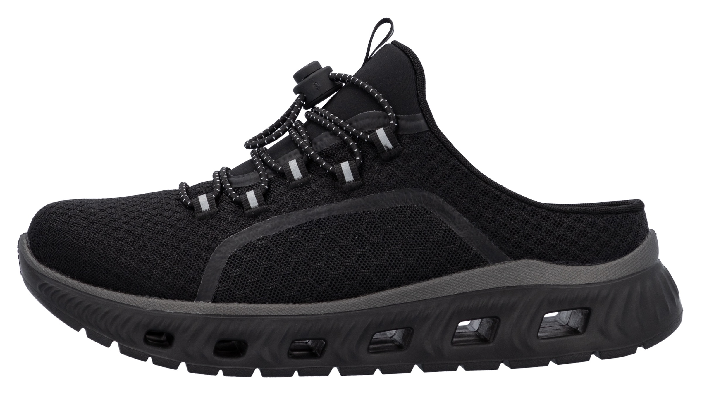 RIEKER Sport Clog, Outdoormode, Plateau, Sommerschuh mit MemoSoft-Ausstattung