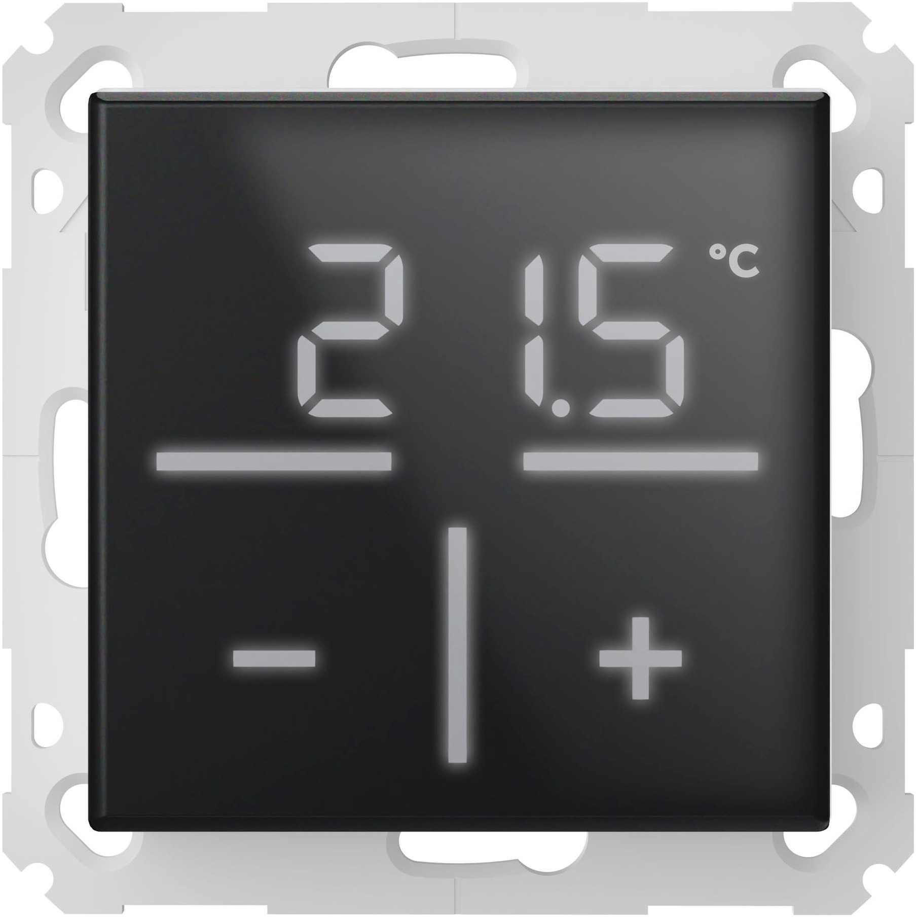 Homematic IP Smart-Home-Zubehör »Glas-Wandthermostat mit CO2-Sensor«