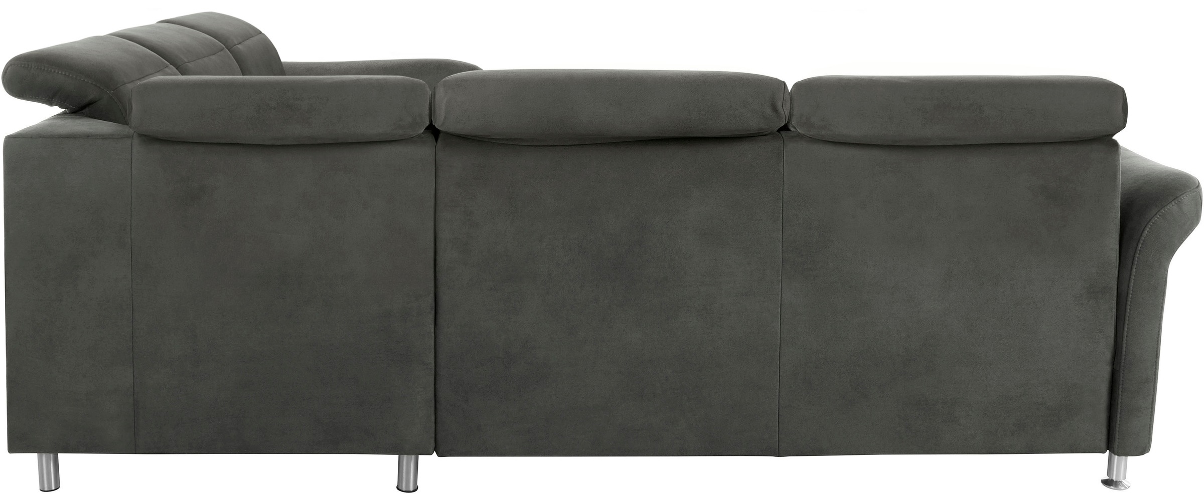 sit&more Ecksofa »Darwin L-Form«, inklusive Federkern, wahlweise mit Kopfteilverstellung, Bettfunktion