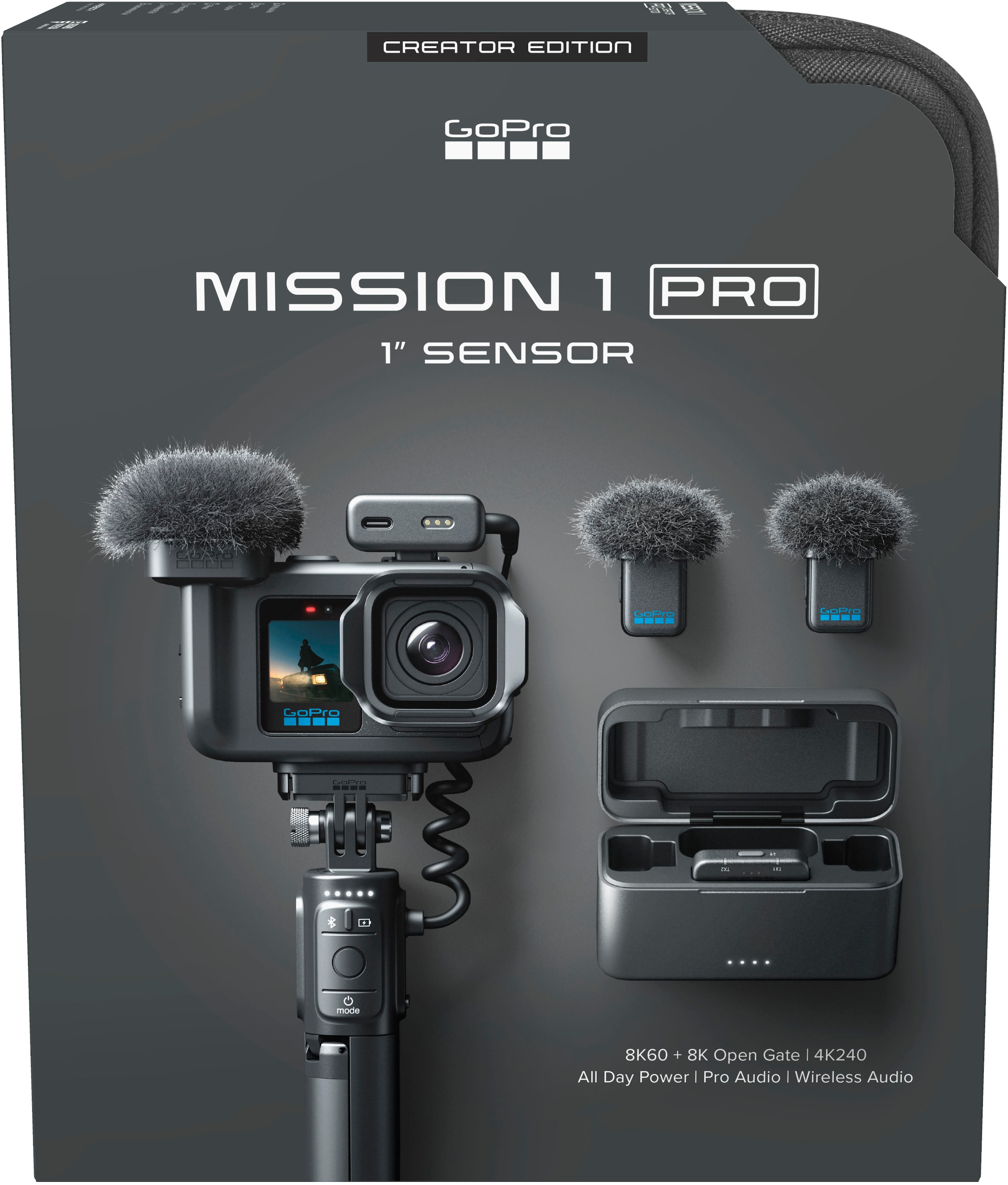 GoPro Action Cam »MISSION 1 PRO Ultimate Creator Edition« 8K Bluetooth