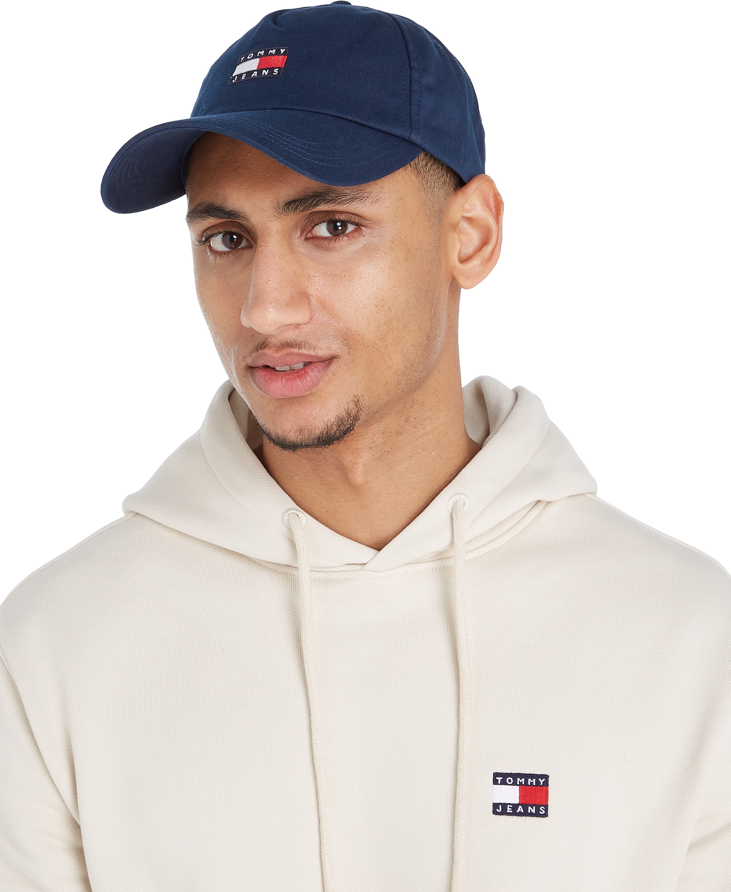 Tommy Jeans Baseball Cap »TJM HERITAGE CORE CAP«, Klemmverschluss, große Logostickerei