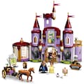 LEGO® Konstruktionsspielsteine »Belles Schloss (43196), LEGO® Disney Princess™«, (505 St.), Made in Europe