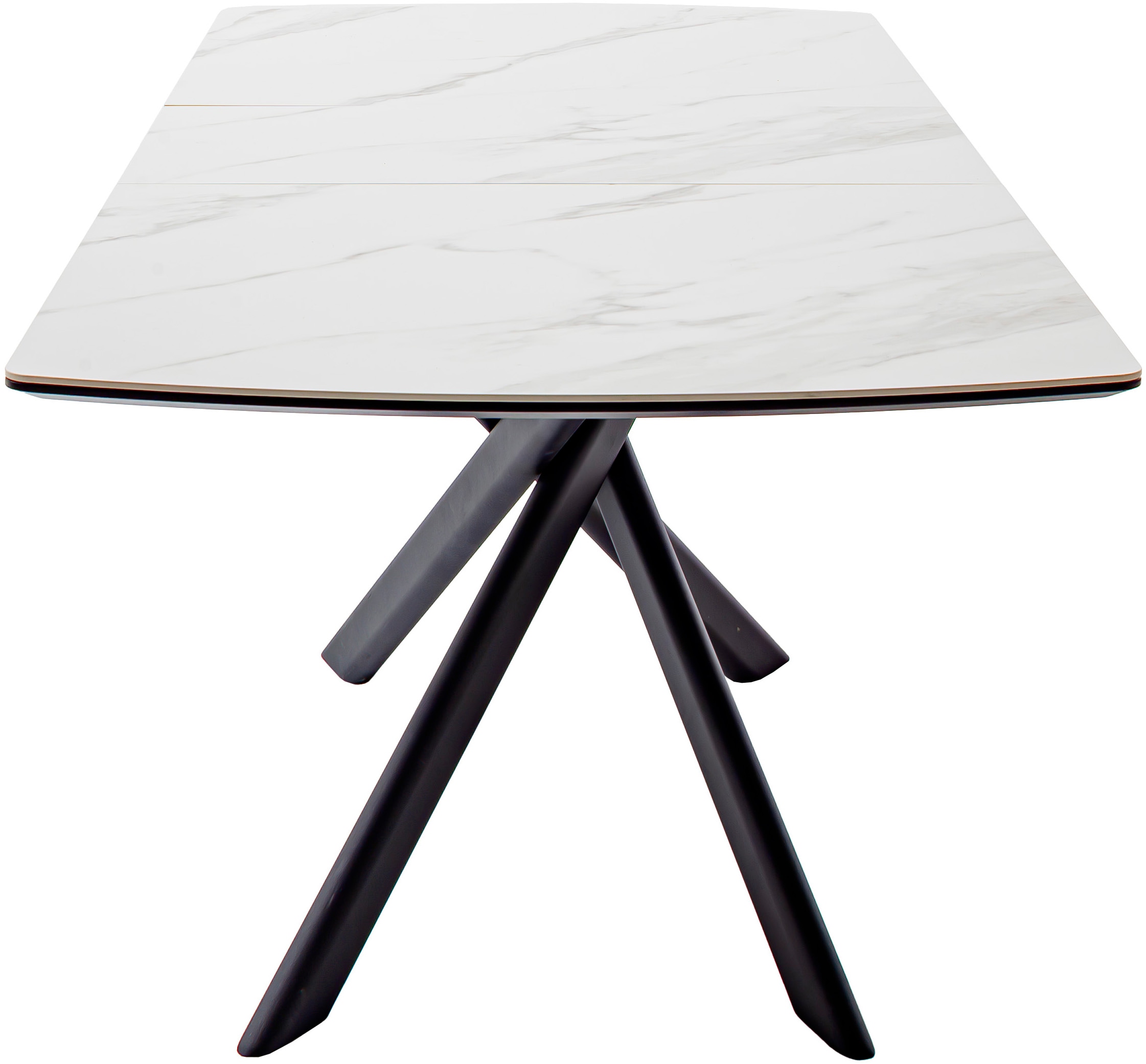 MCA furniture Esstisch »VANINO Auszugtisch 180-230 cm marmoriert«, (1 St.), Keramik,Metall,Synchronauszug,ausziehbar,8-10 Personen