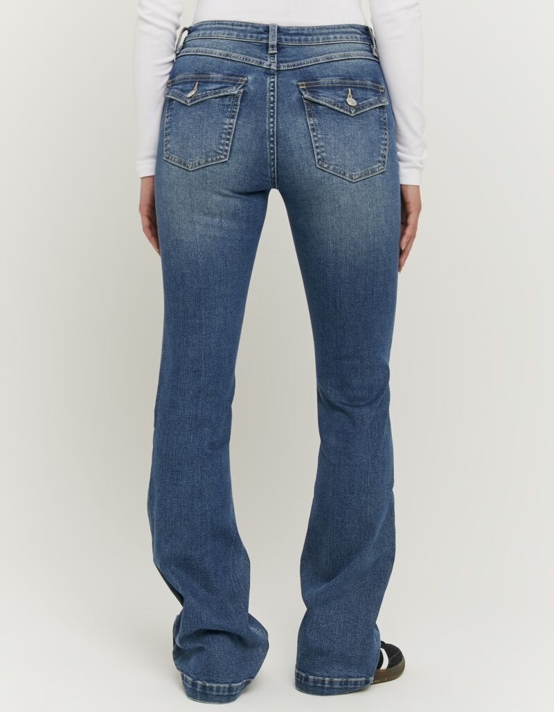 Tally Weijl Bootcut-Jeans »SPADEBOOTY« Baumwollmischung, Mid Waist