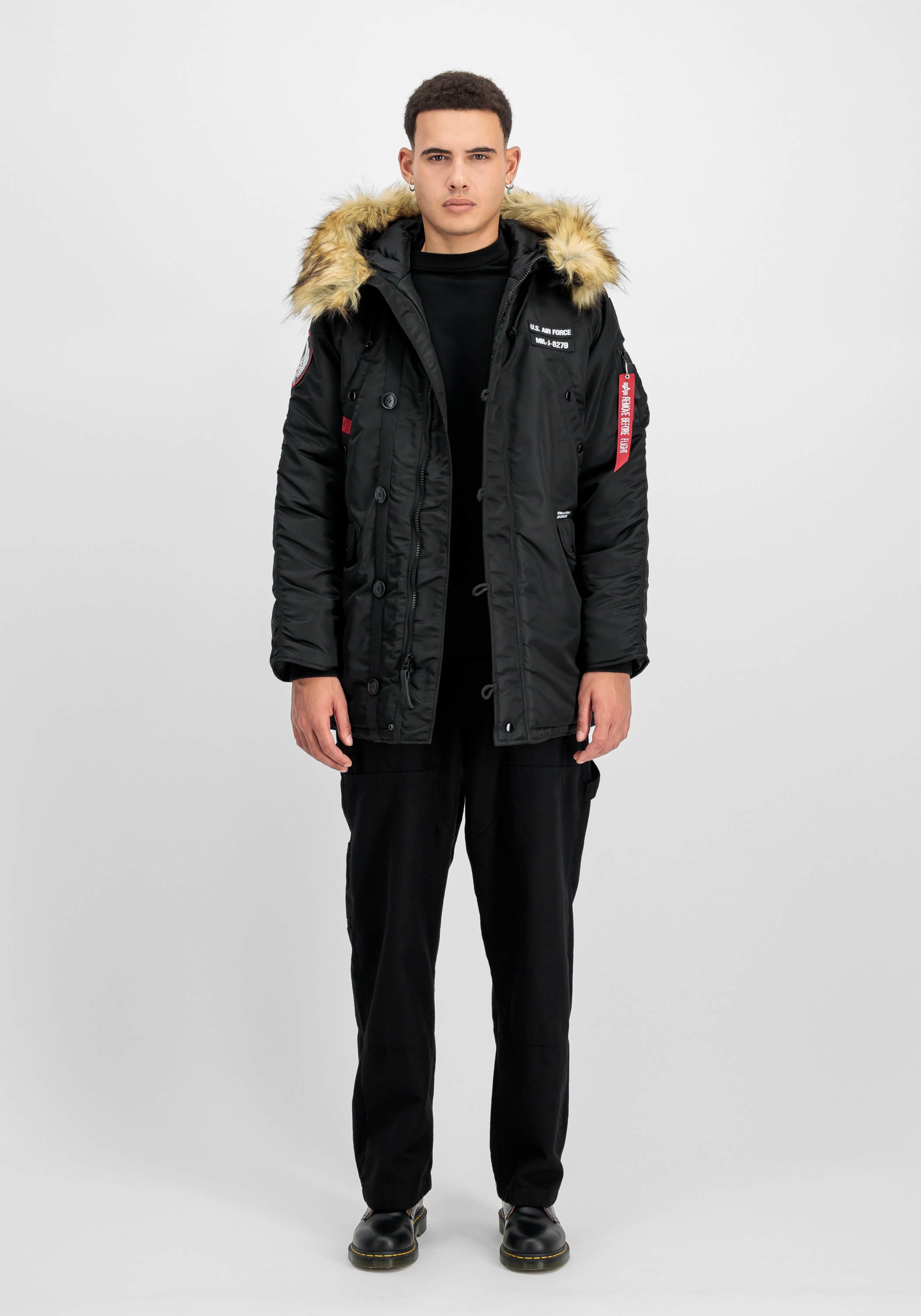 Alpha Industries Winterjacke »Alpha Industries Men - Cold Weather Jackets N-3B Airborne«