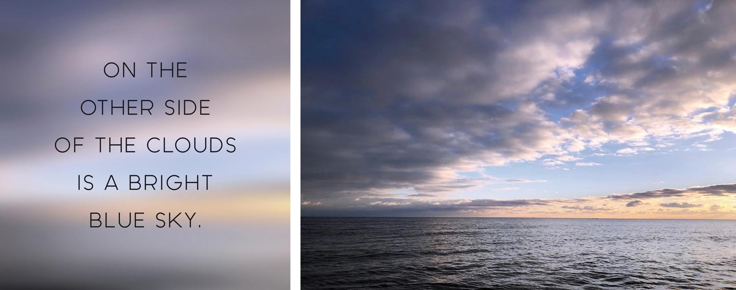 queence Leinwandbild »Blue Sky«, Himmel-Himmelsbilder-Kunst-Modern-Spa-Spa günstig online kaufen