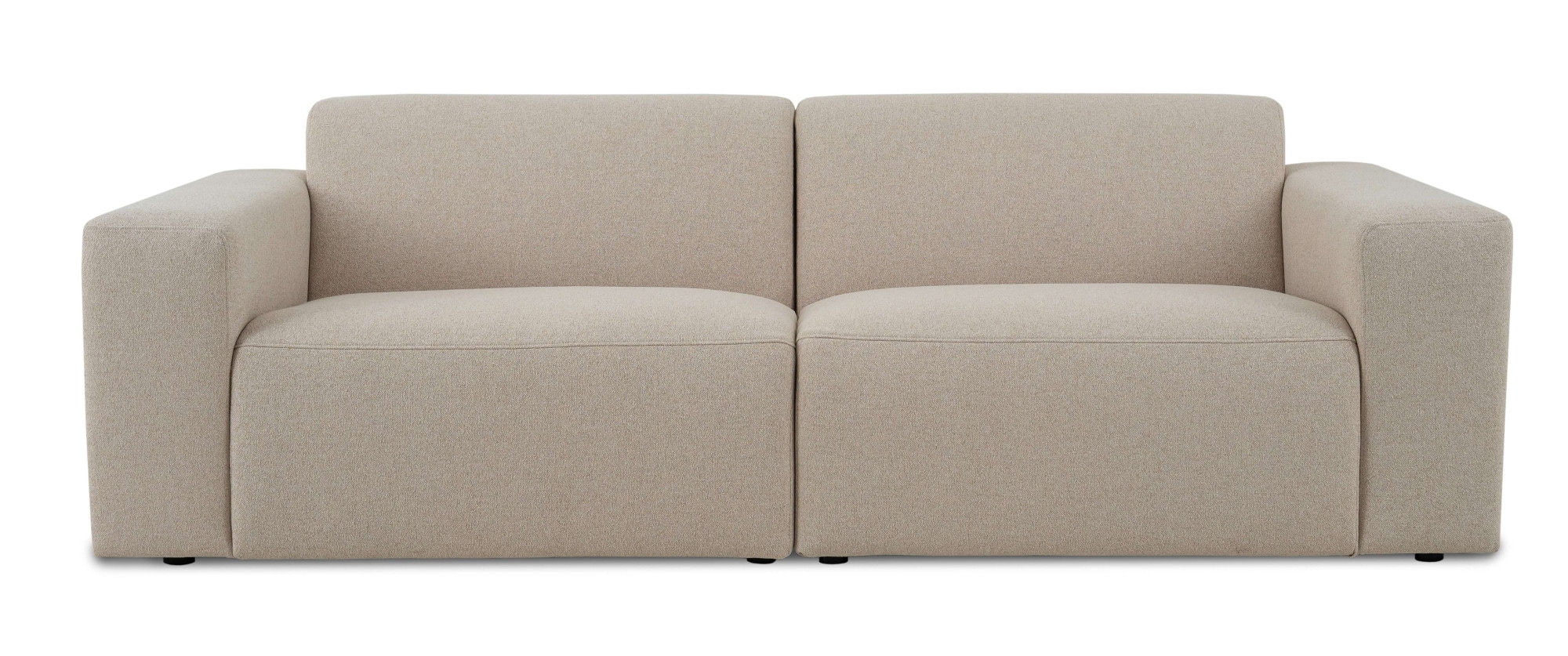 INOSIGN 3-Sitzer »Koa, 228 cm, Modulsofa in Webstoff, Cord«, Designsofa, weicher Lounge-Sitzkomfort, Welleunterfederung, bodentief