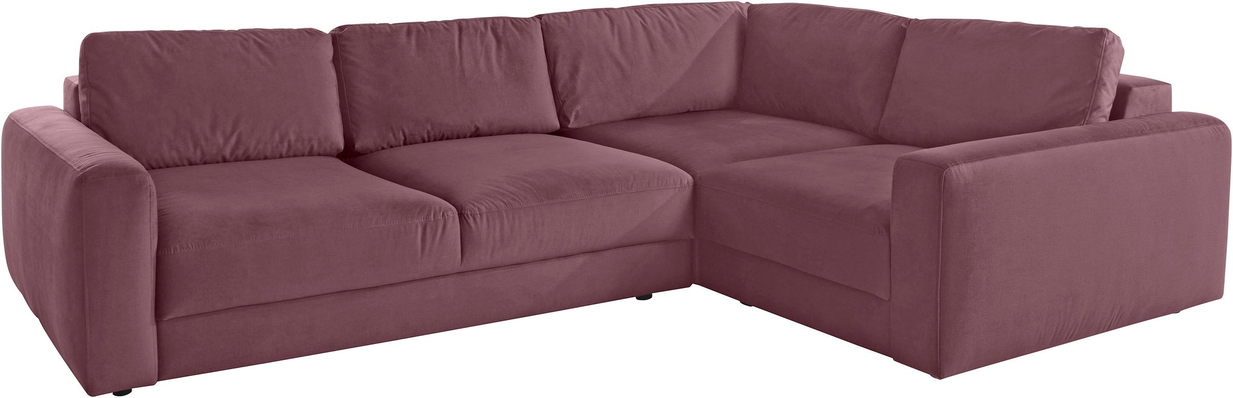 Places of Style Ecksofa "Bloomfield, L-Form", extra tiefe Sitzfläche, wahlw günstig online kaufen